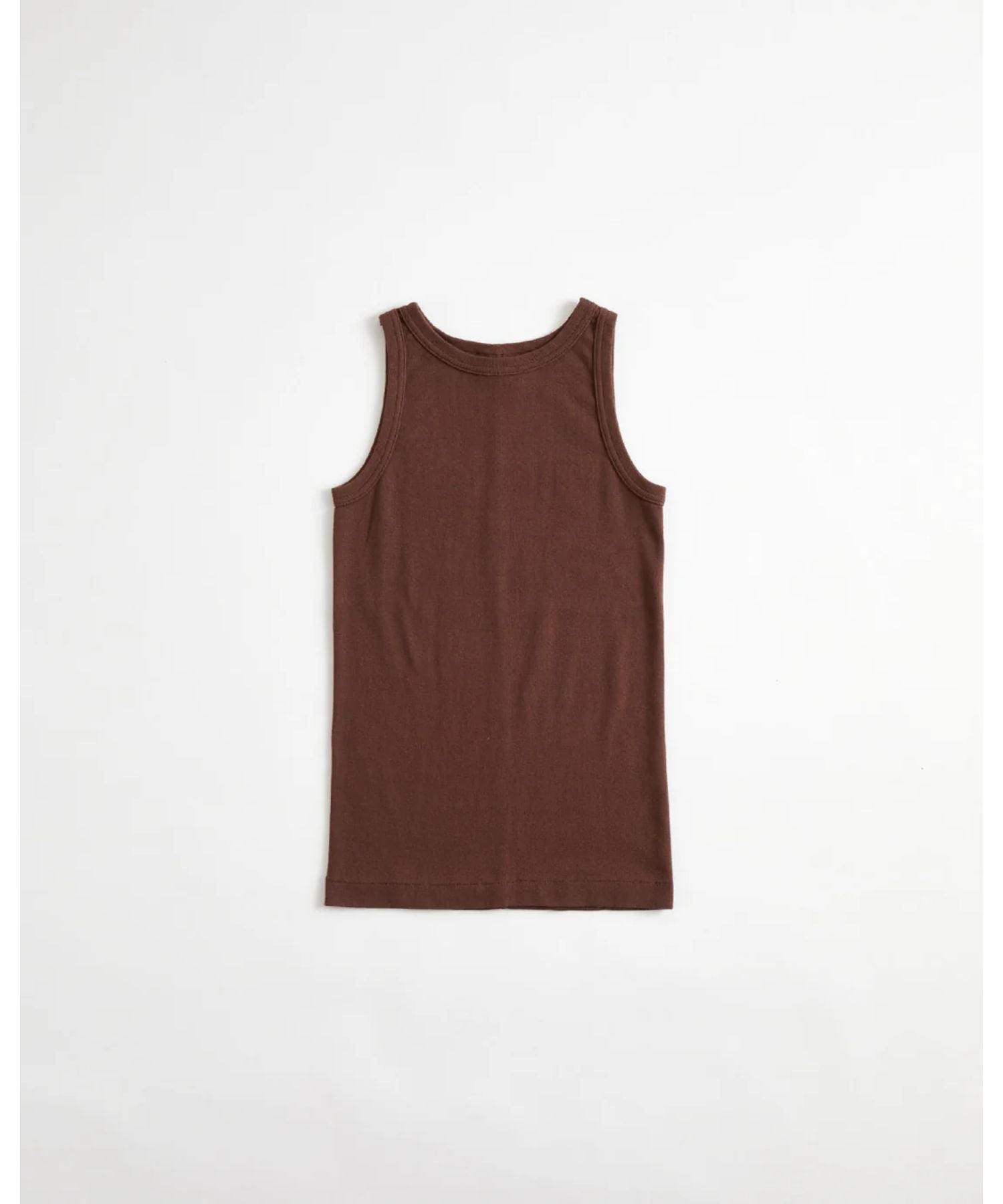 CIRCULAR RIB TANKTOP