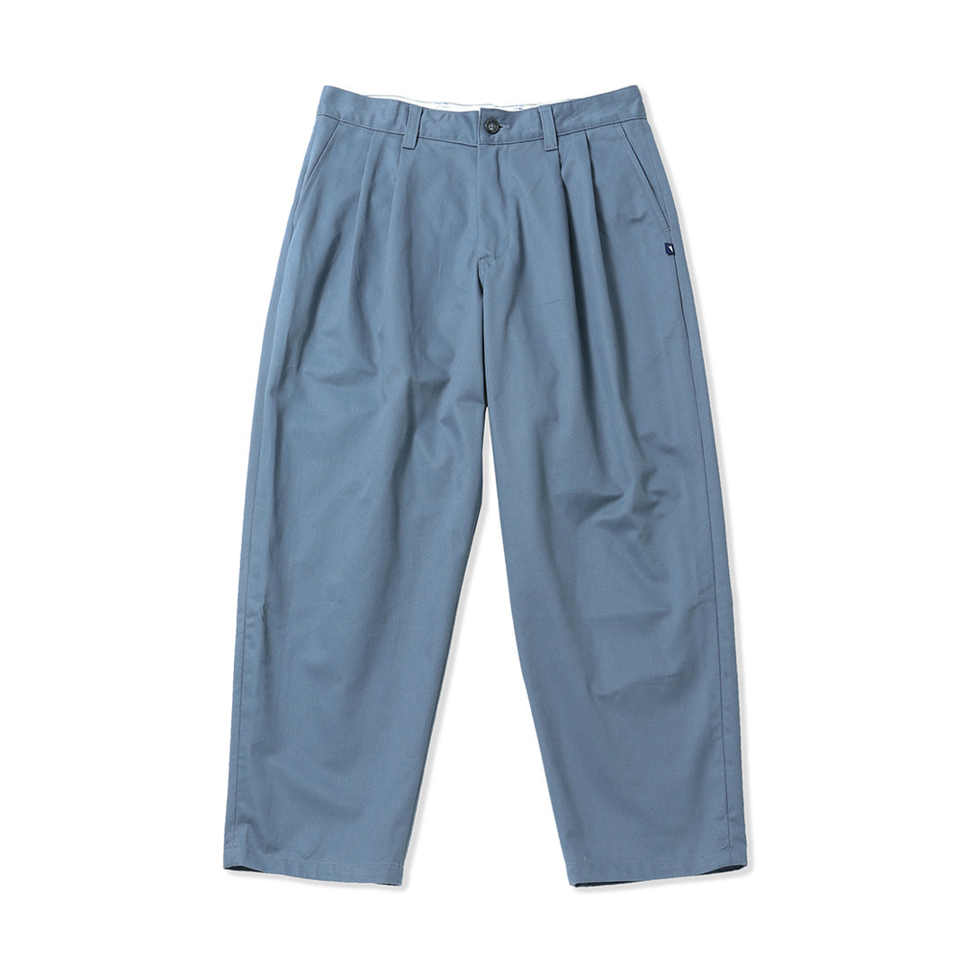 ウエストは紐で調整可能です23SS DC-3 TWILL TROUSERS 3 GRAY TET 美品