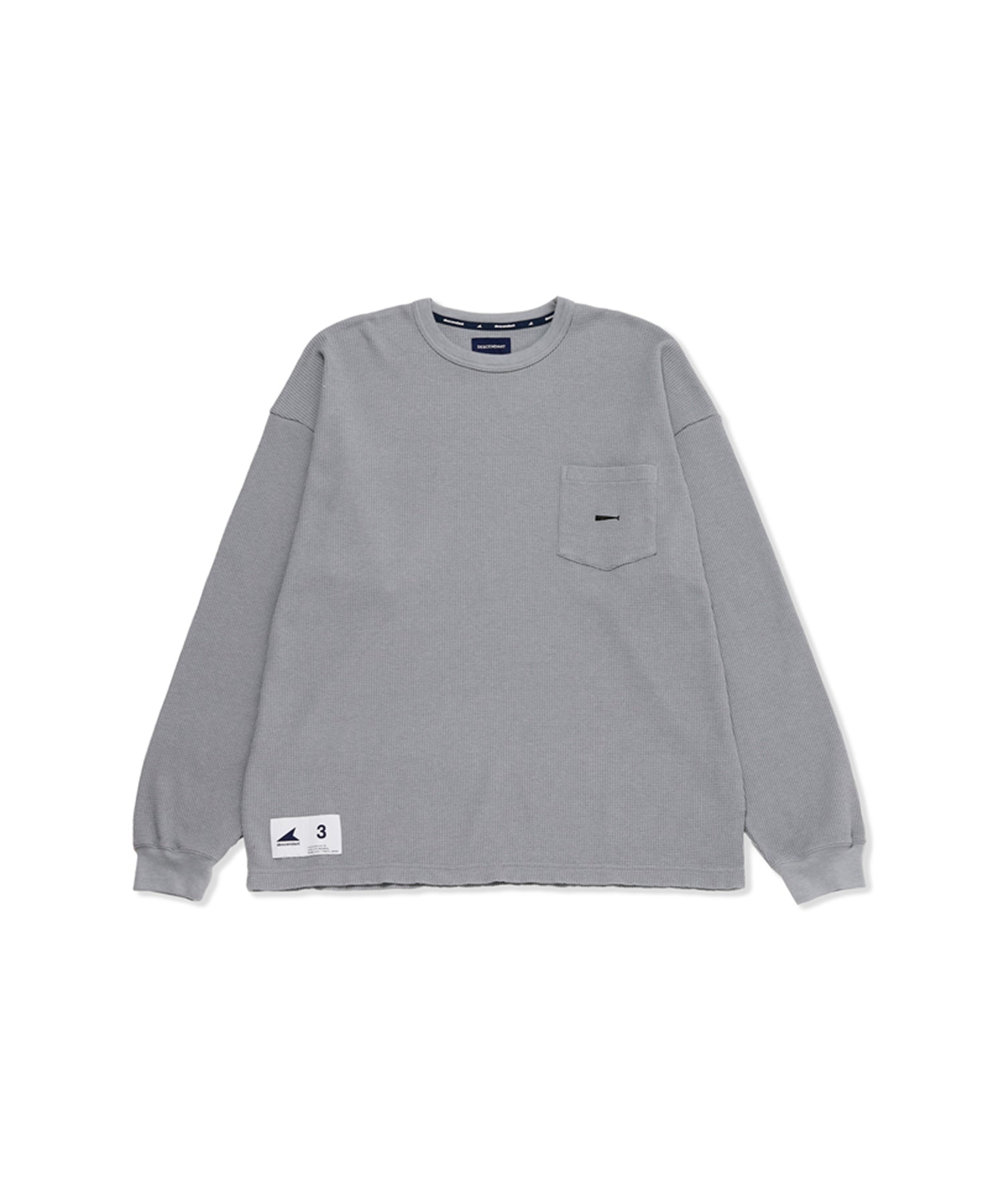 Gaufre Waffle LS - DESCENDANT (ディセンダント) - tops (トップス