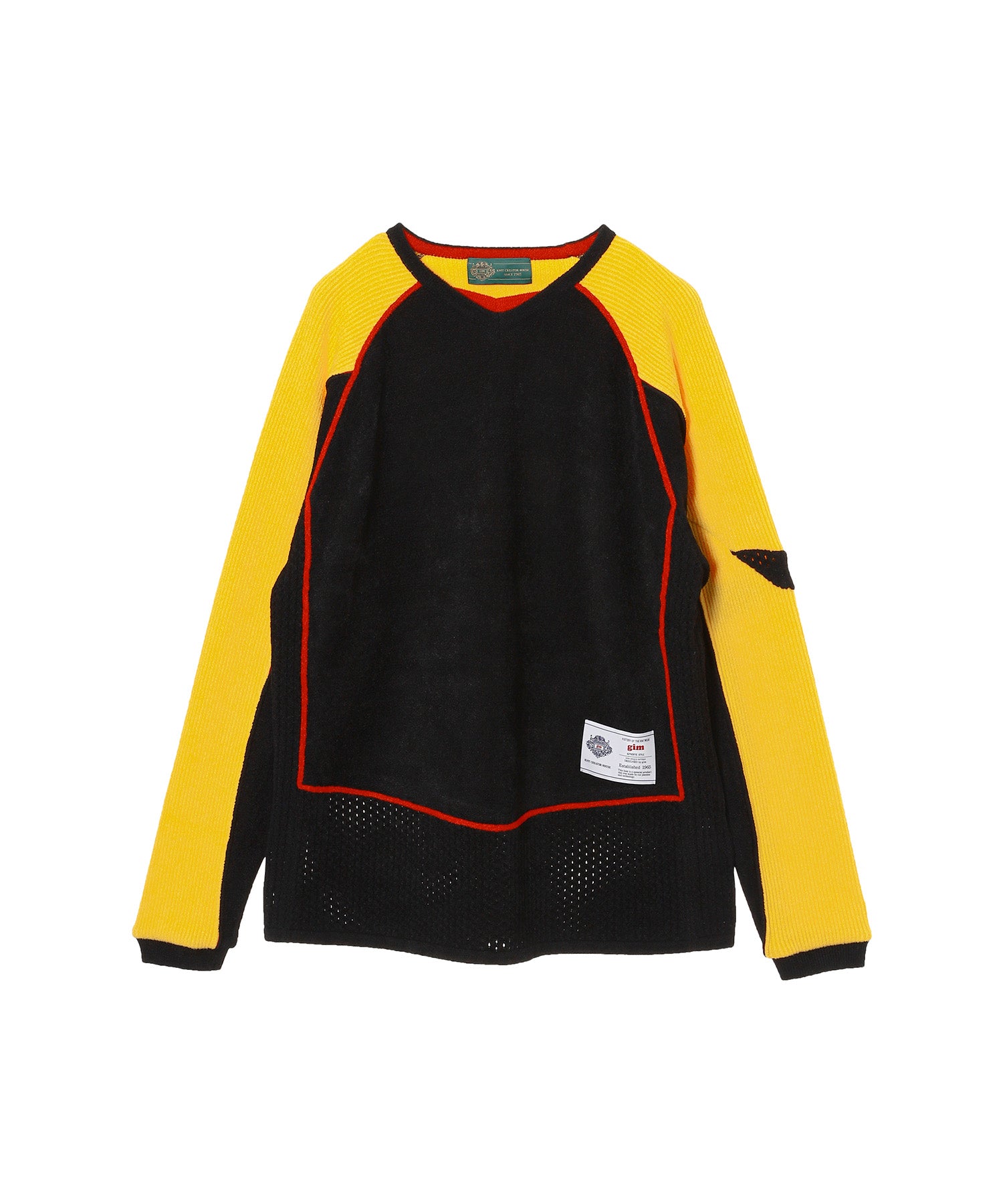 Knitted Foofball Jersey - gim CONTEXT (ジムコンテキスト) - tops 