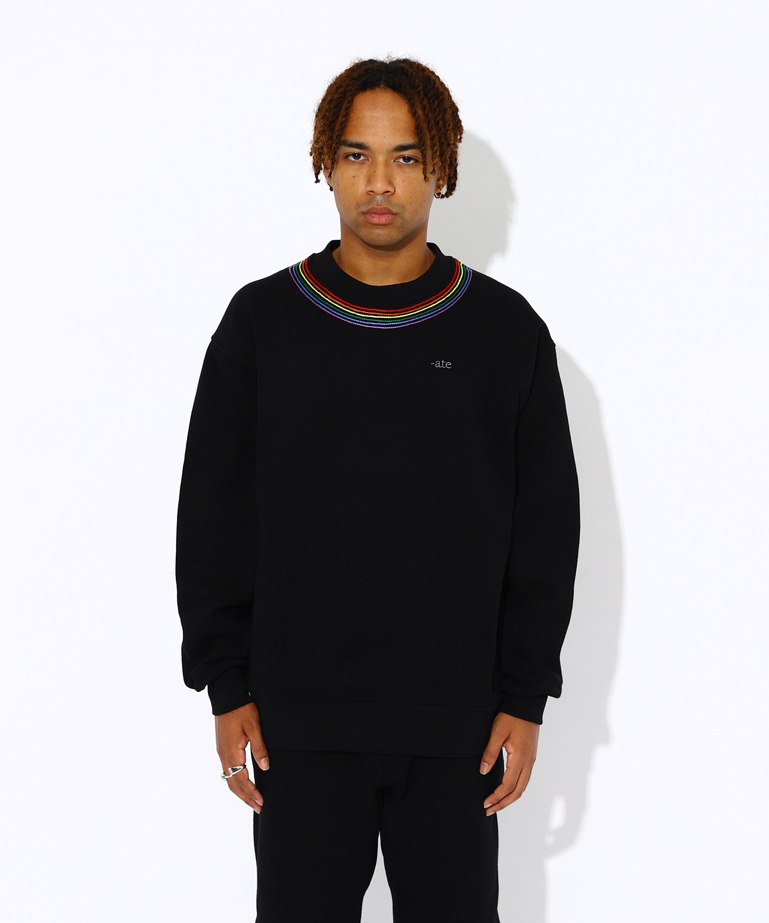 Heavyweight Embroidery Crew Neck Sweat