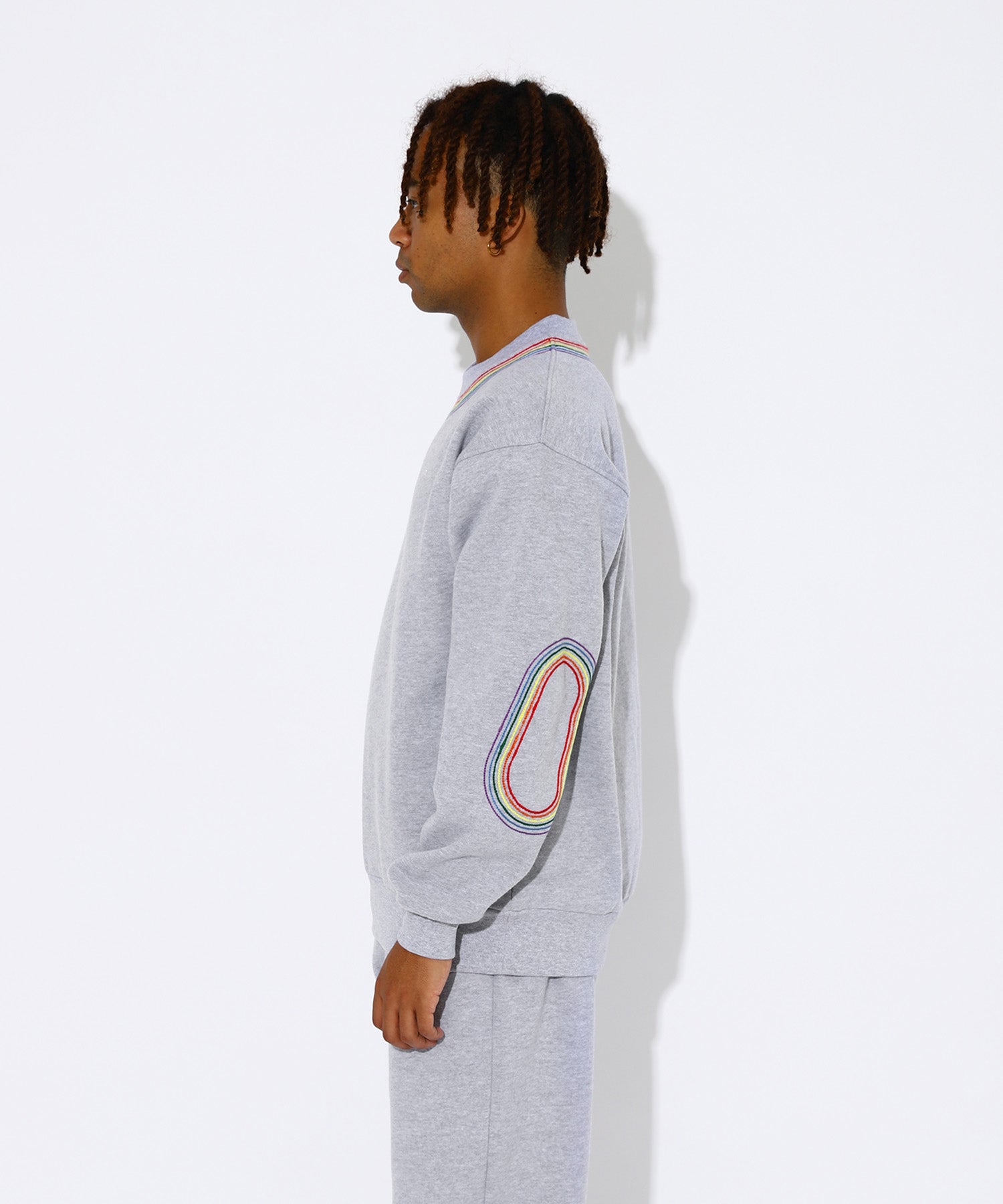 Heavyweight Embroidery Crew Neck Sweat