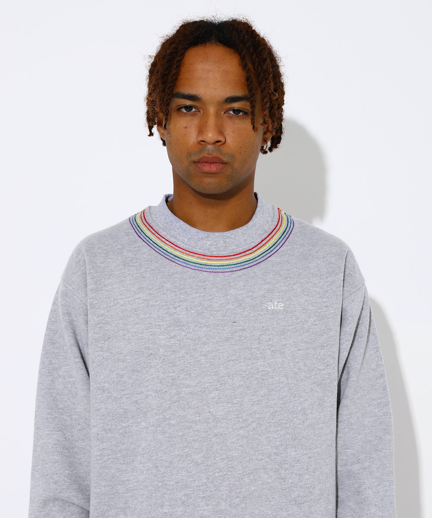 Heavyweight Embroidery Crew Neck Sweat