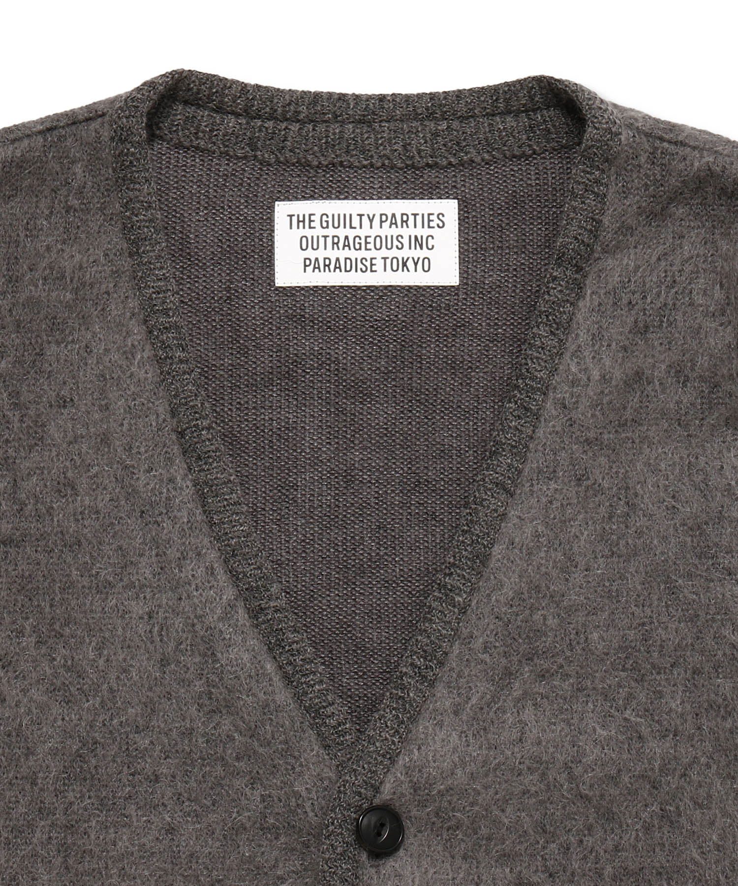 Mohair Knit Cardigan