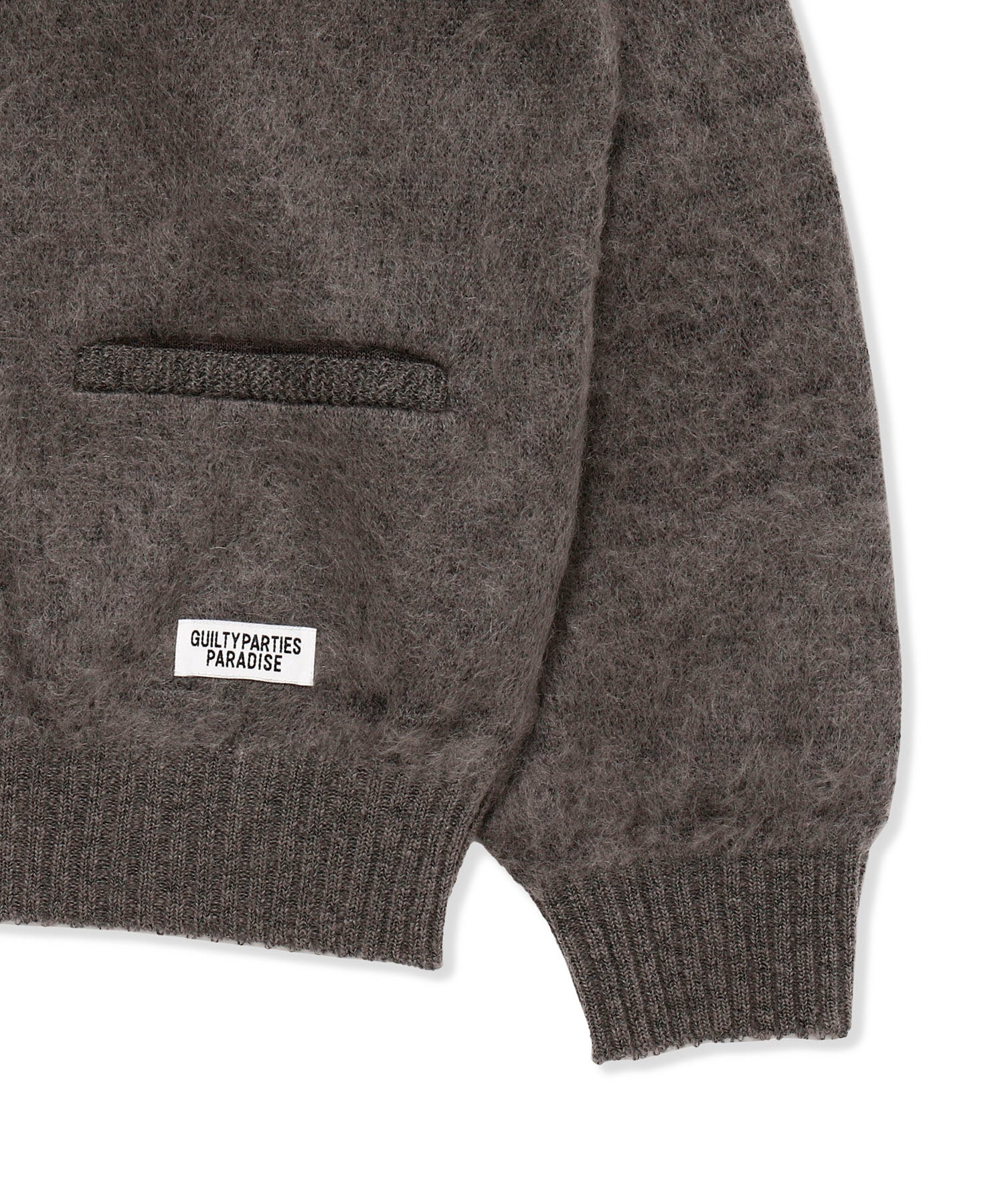 Mohair Knit Cardigan