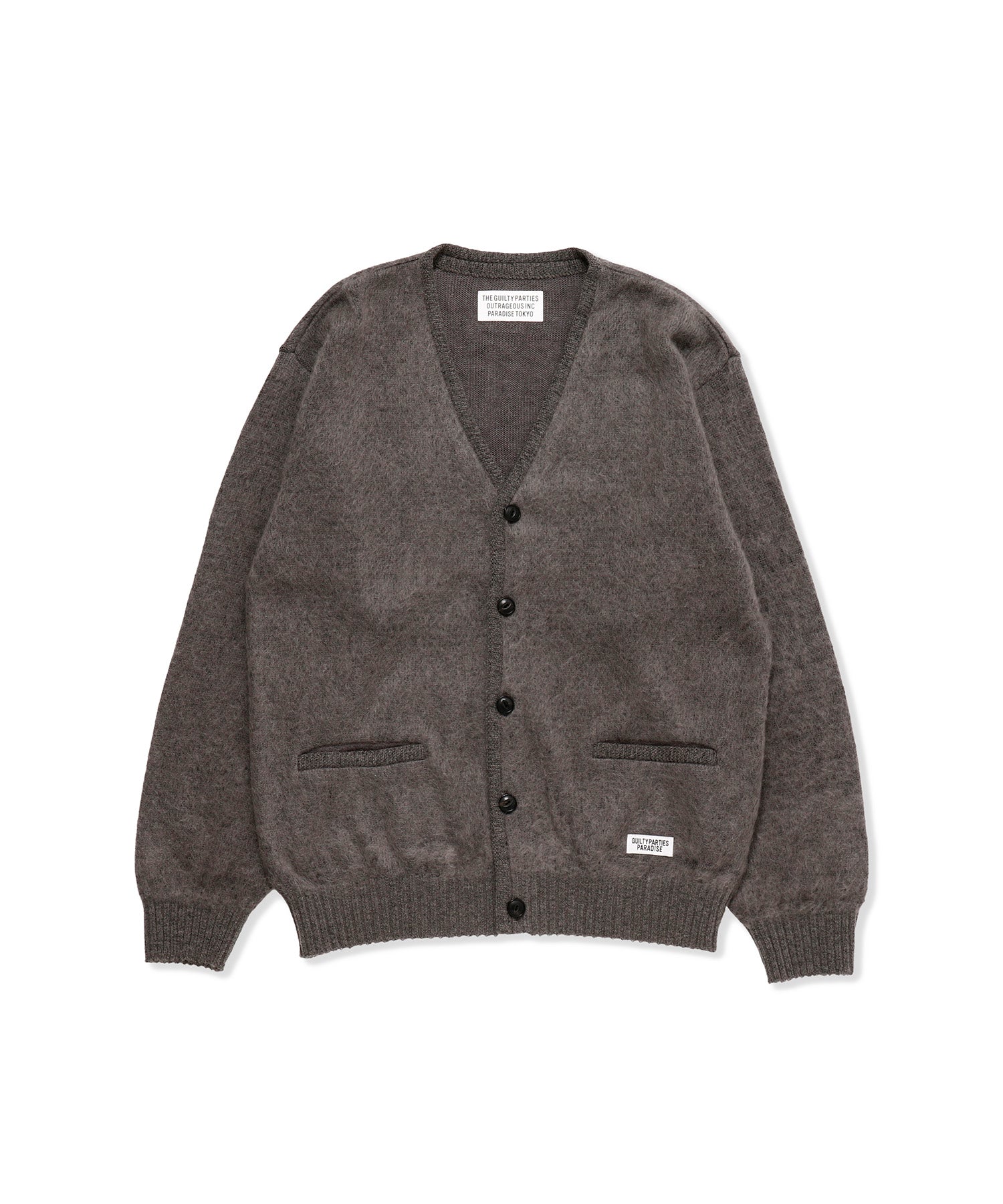 野村訓市木村拓哉山田蓮WACKOMARIA MOHAIR CARDIGAN  ワコマリア