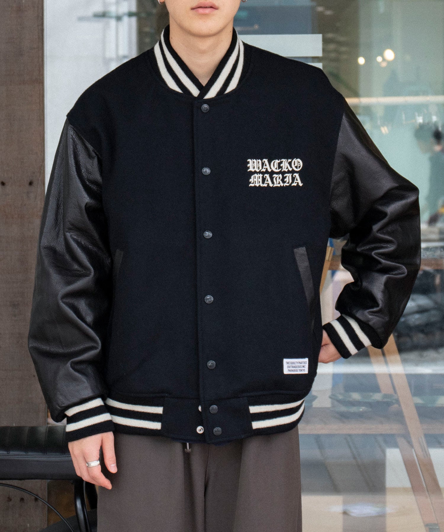 ★未使用★ WACKO MARIA VIRSITY JACKET