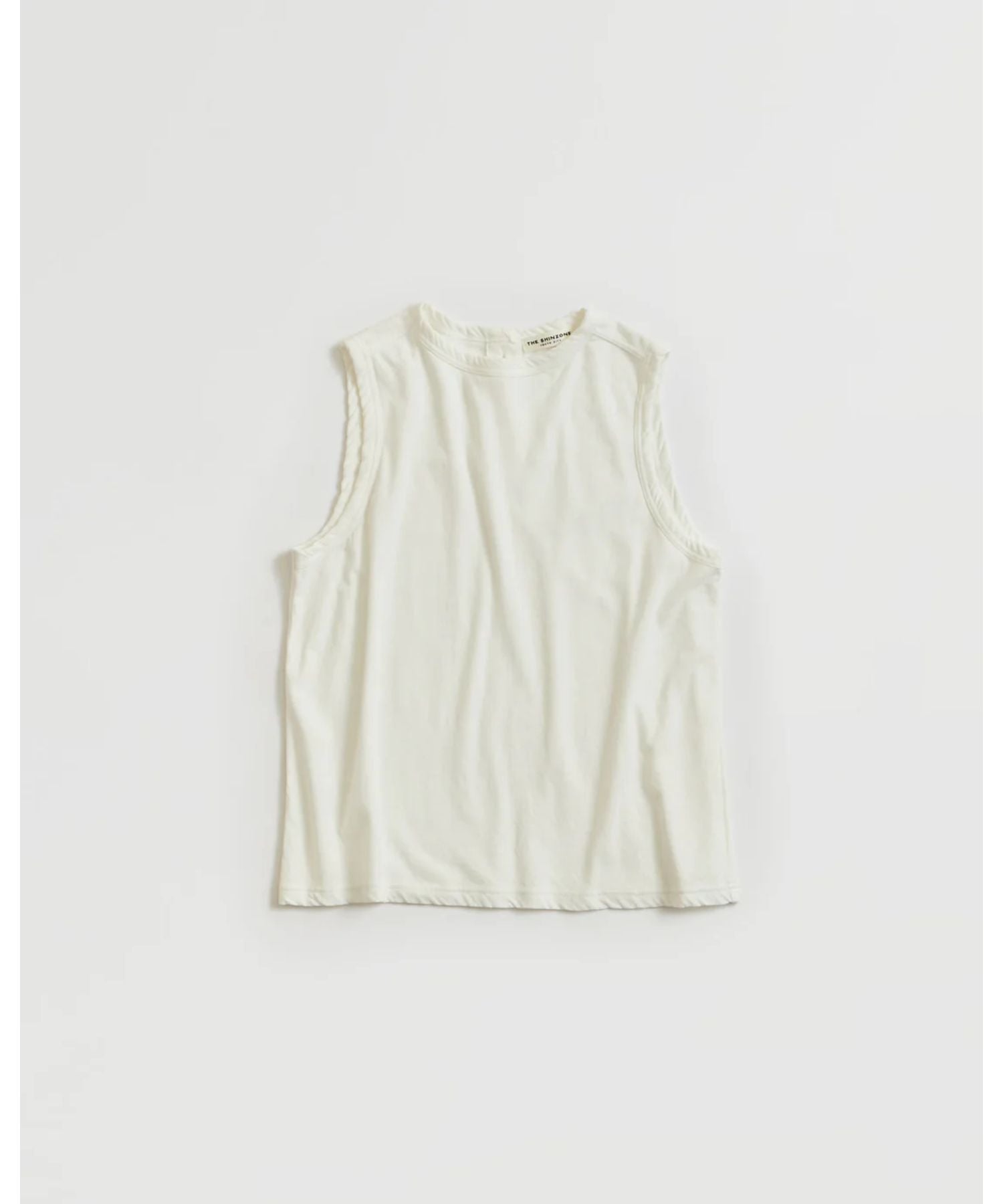 HIGH TWIST COTTON SLEEVELESS