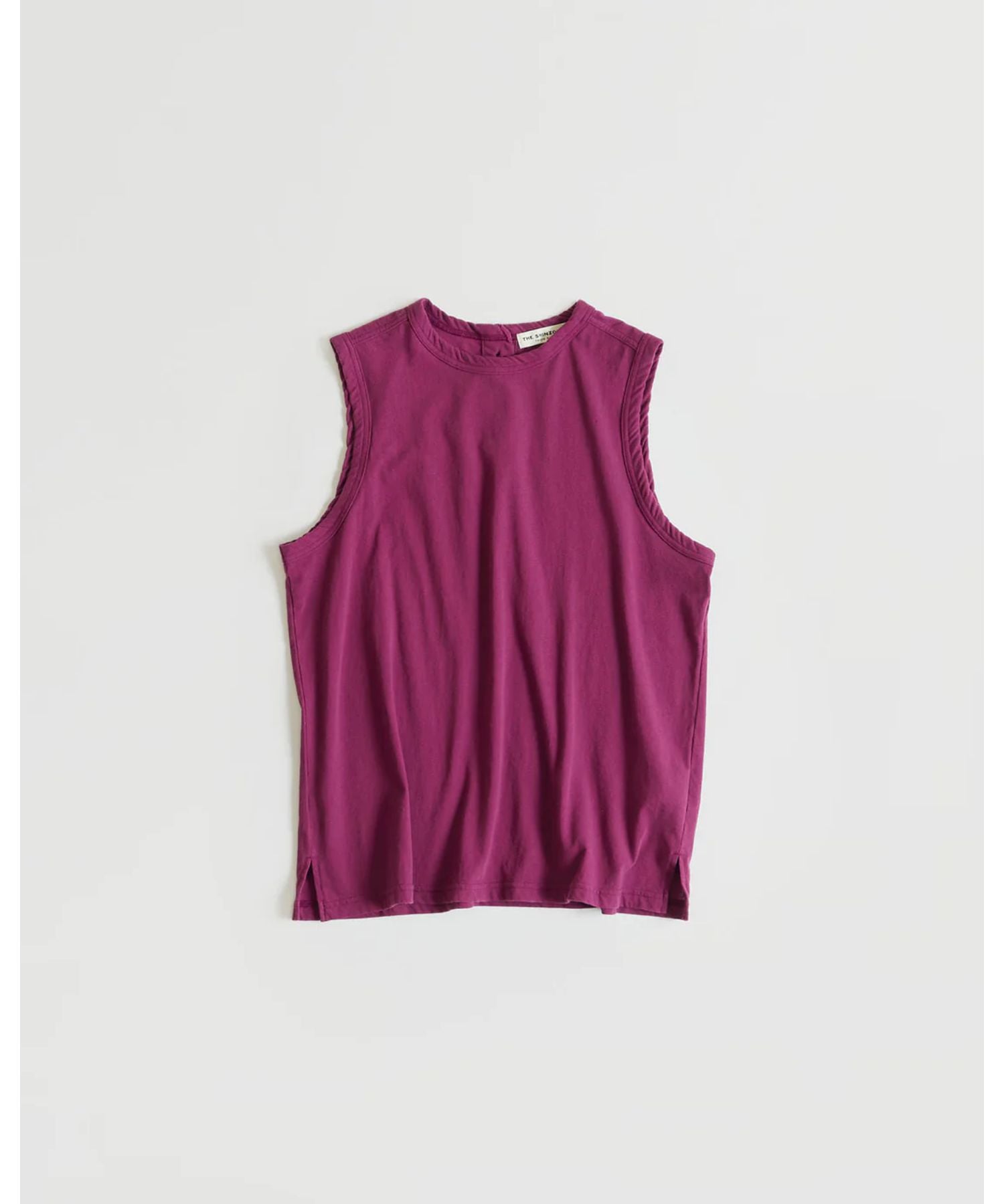 HIGH TWIST COTTON SLEEVELESS