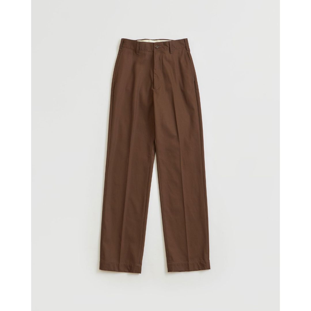 WASHED HIGH WAIST CHINO