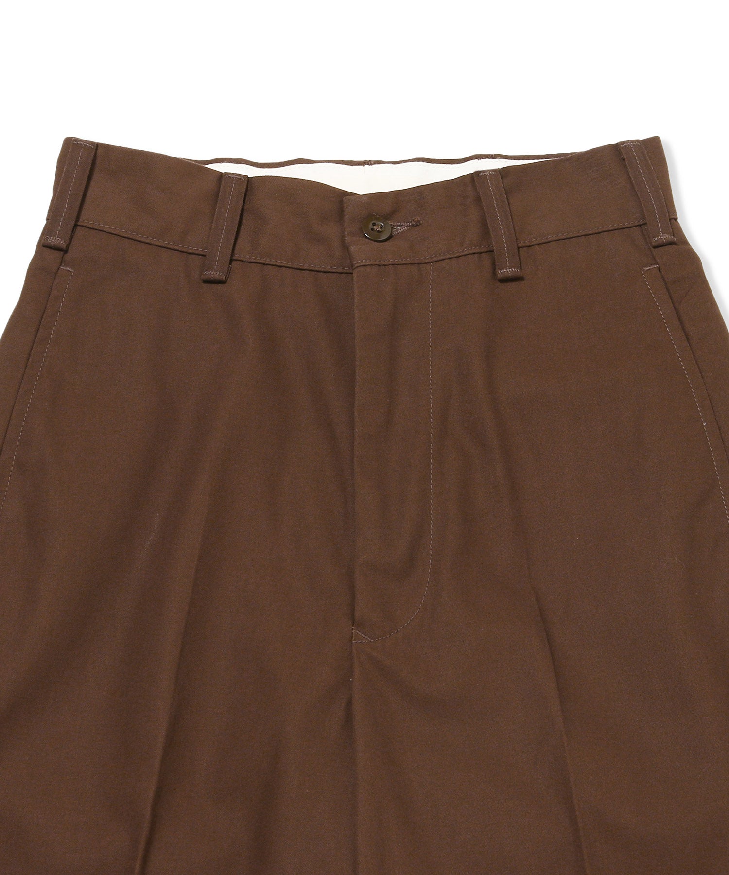 WASHED HIGH WAIST CHINO