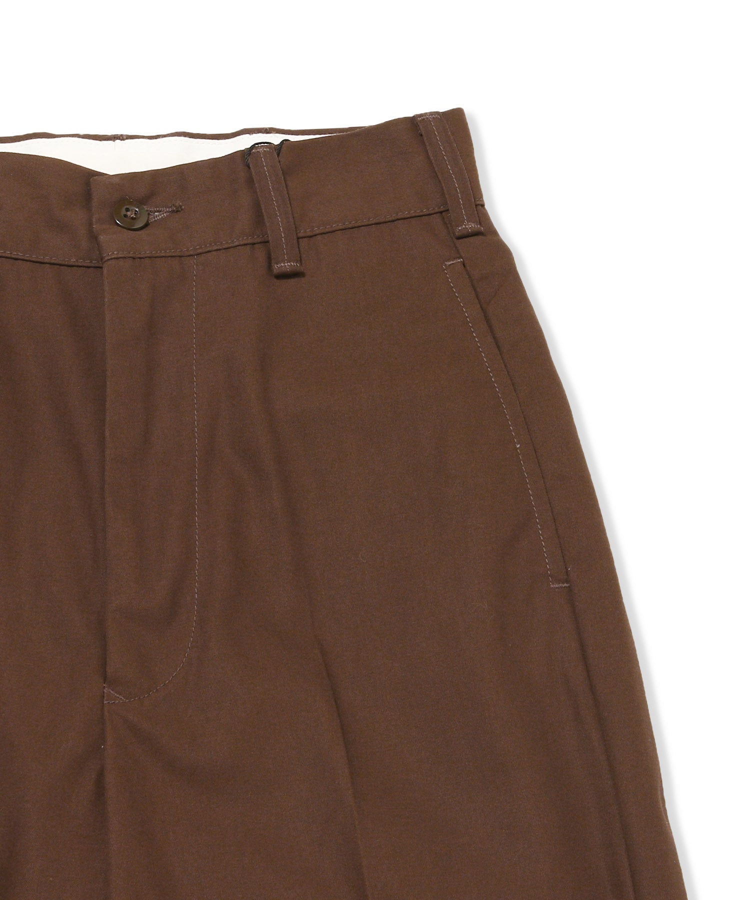 WASHED HIGH WAIST CHINO