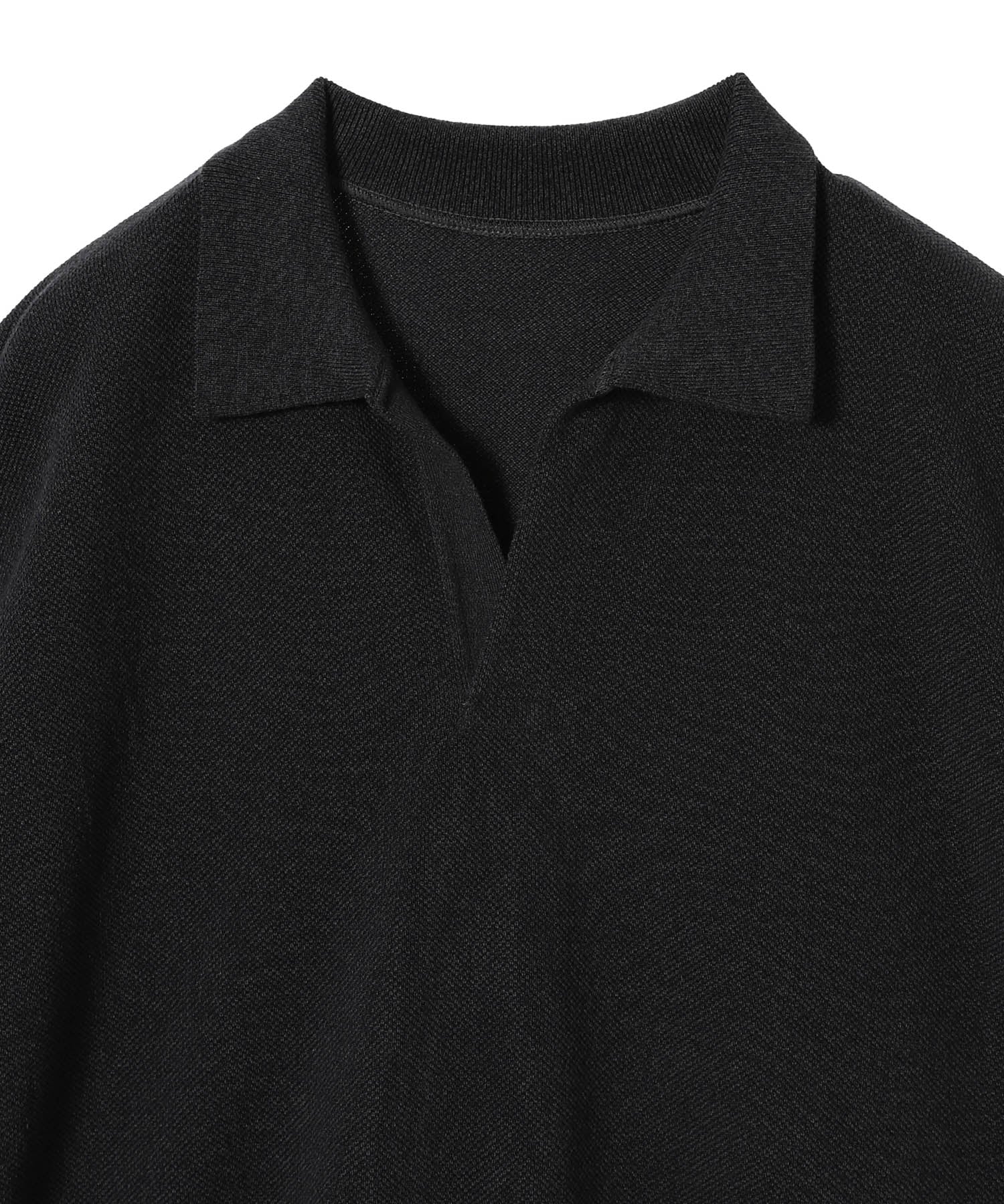 Light Moss Stitch Polo