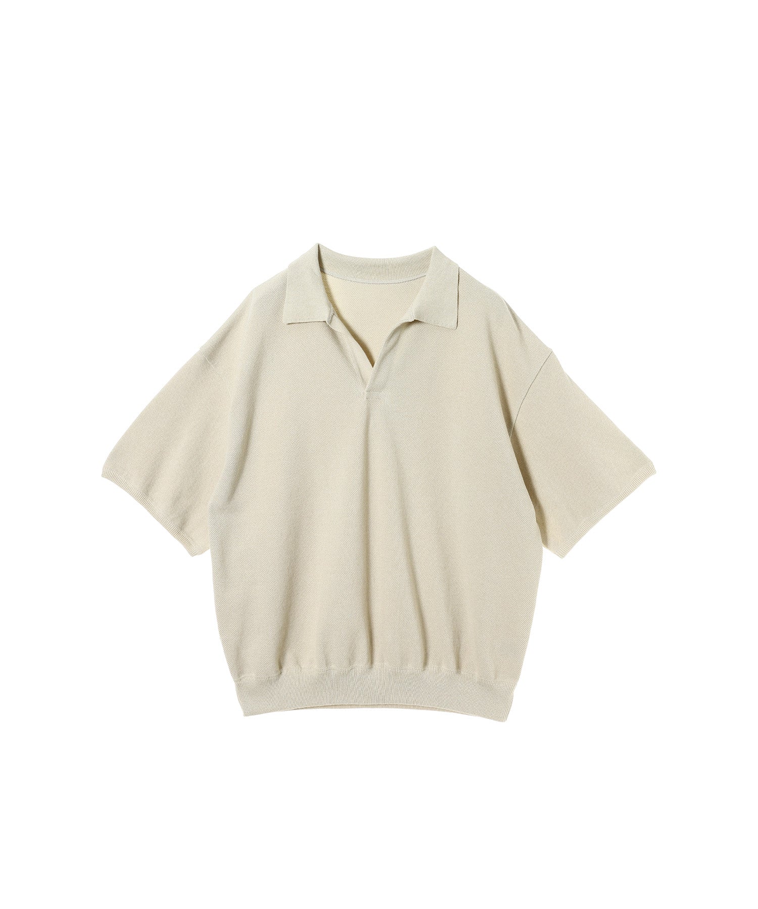 Light Moss Stitch Polo