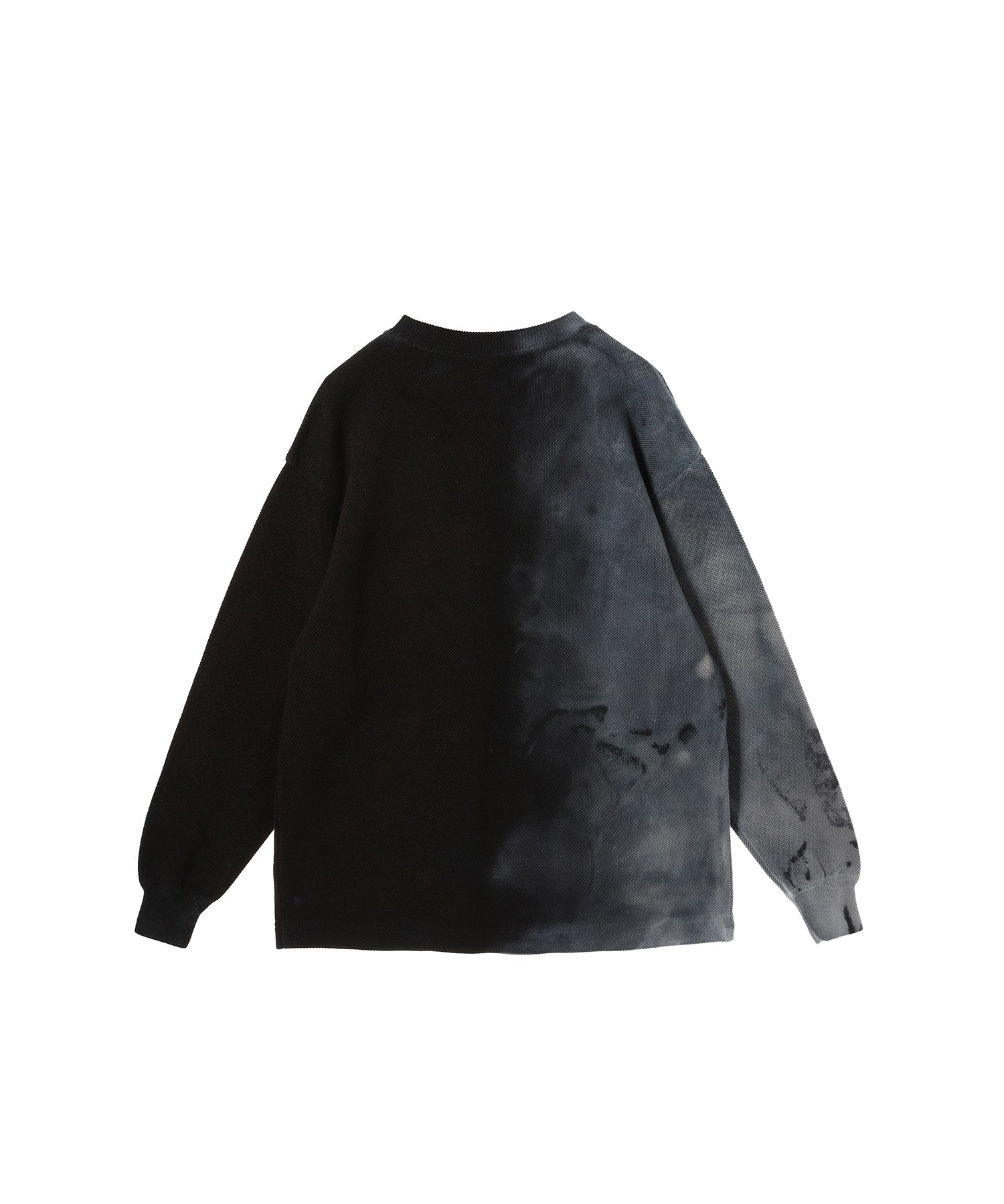 Light Moss Stitch Gradation L/S