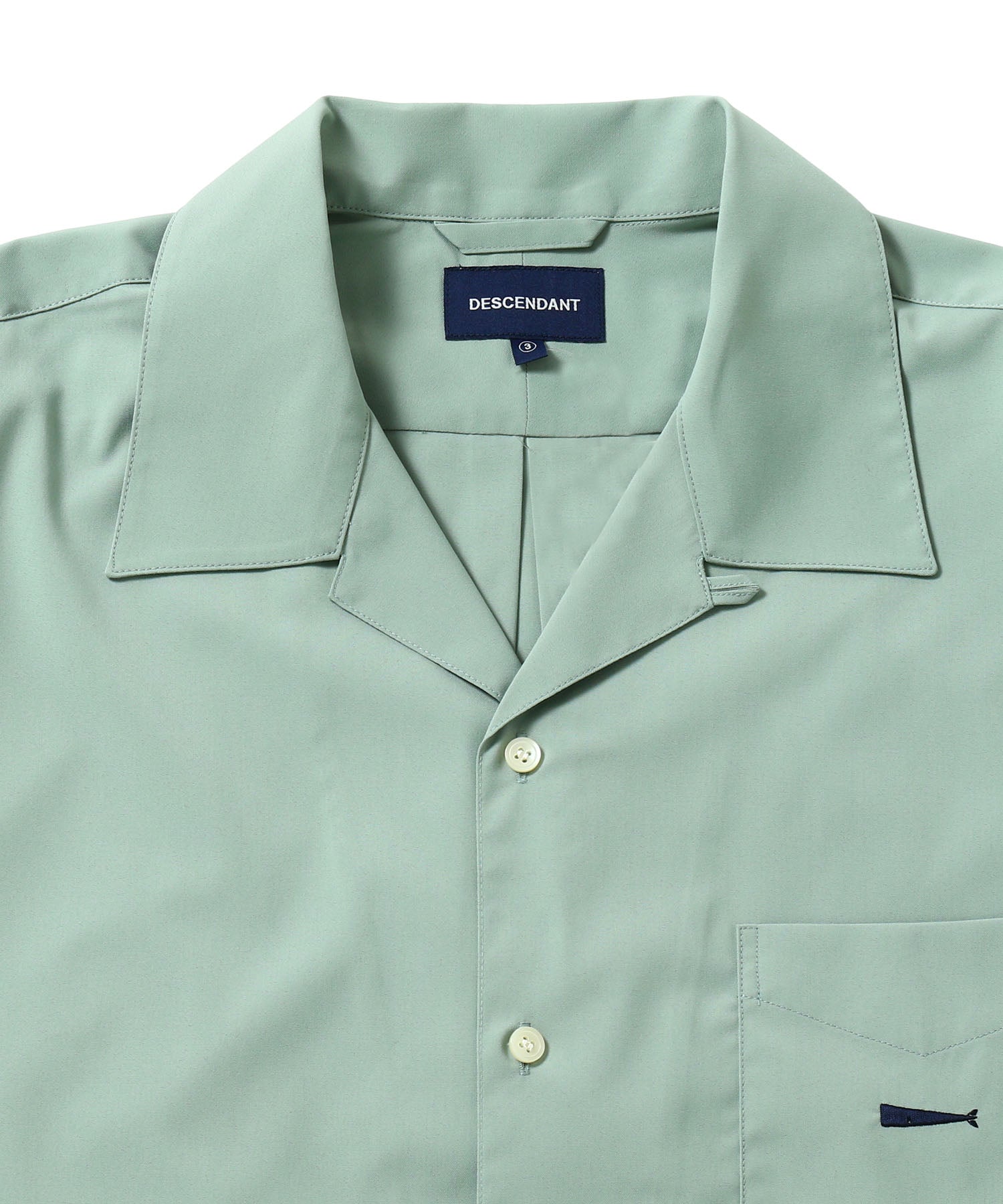 PIER OPEN COLLAR SS SHIRT