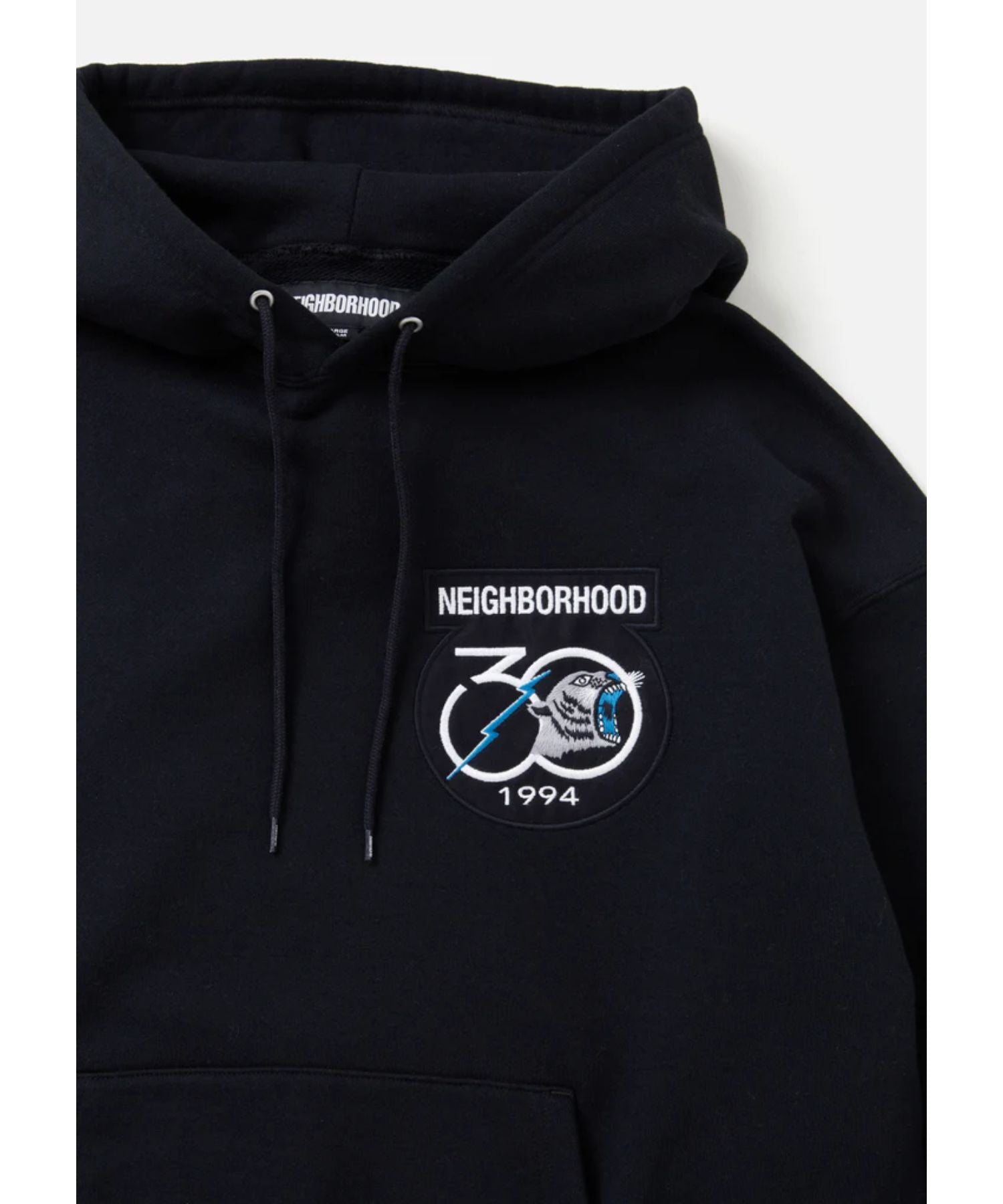 PATCHED SWEATPARKA LS