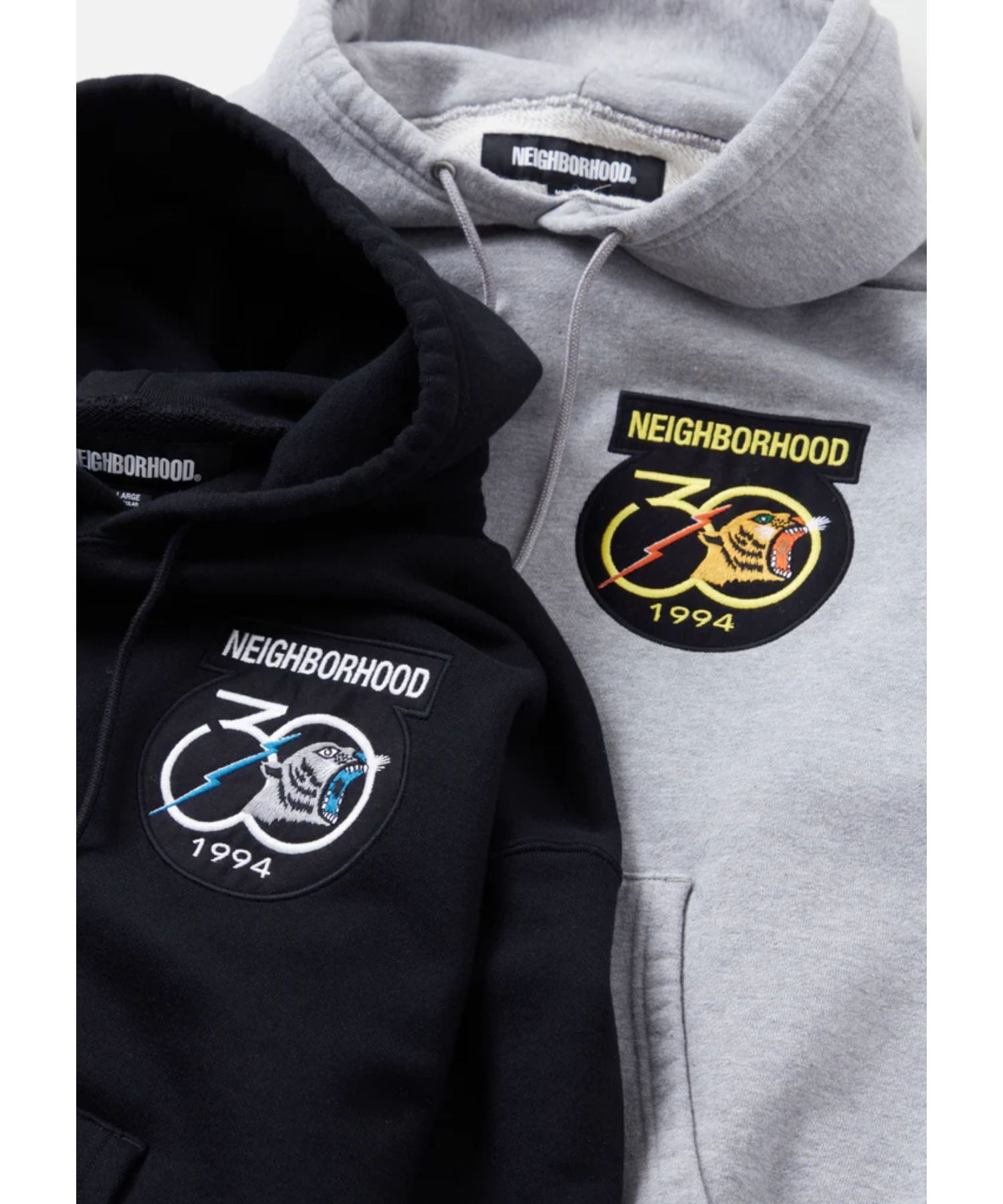 PATCHED SWEATPARKA LS