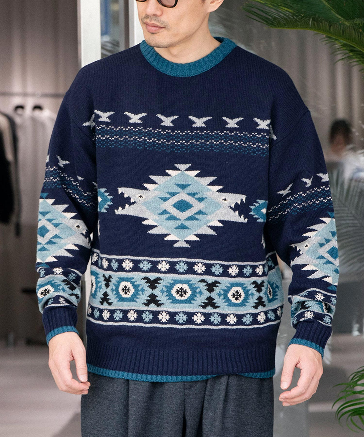 MORAY CREW NECK KNIT