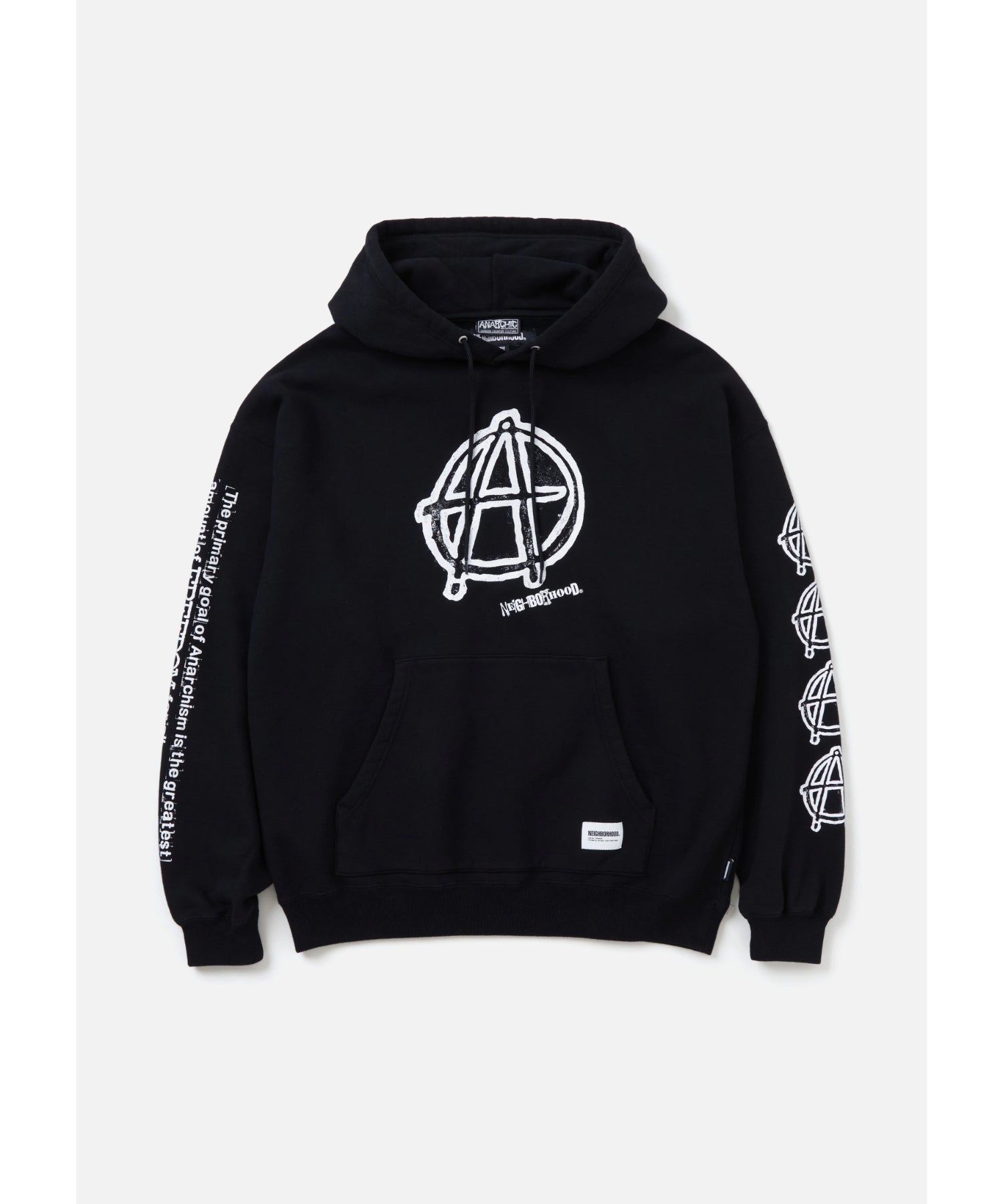 NH X ANARCHIC ADJUSTMENT . SWEAT HOODIE LS - NEIGHBORHOOD 