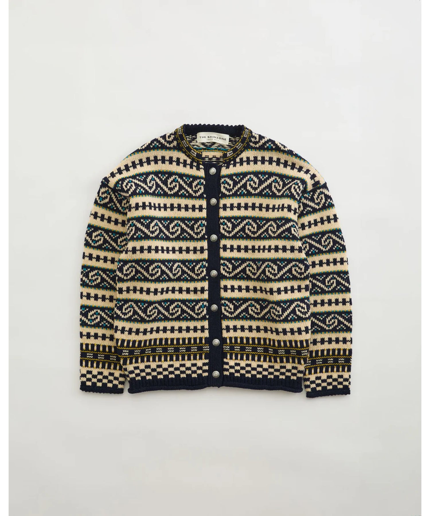 FAIR ISLE KNIT CARDIGAN