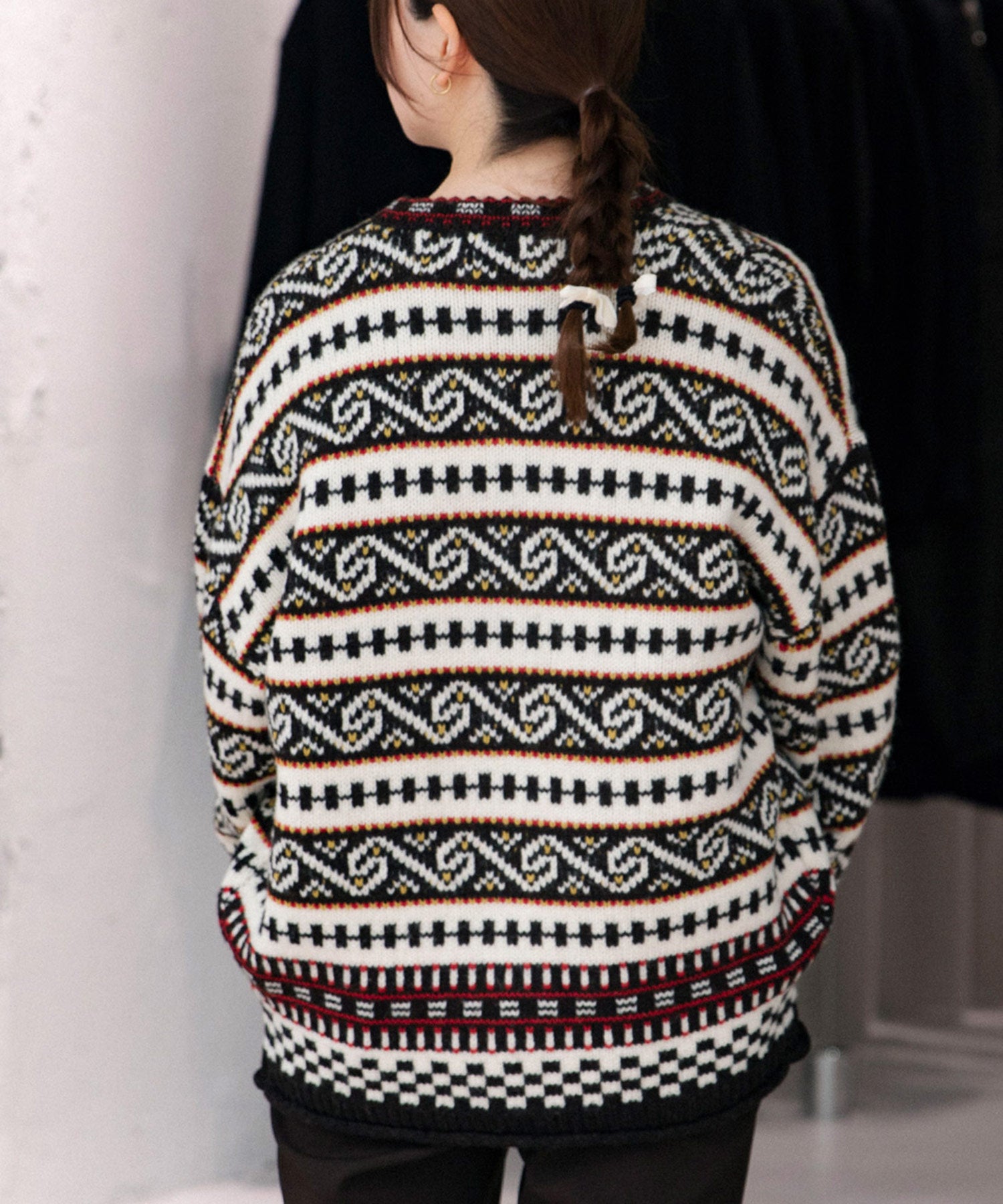FAIR ISLE KNIT CARDIGAN
