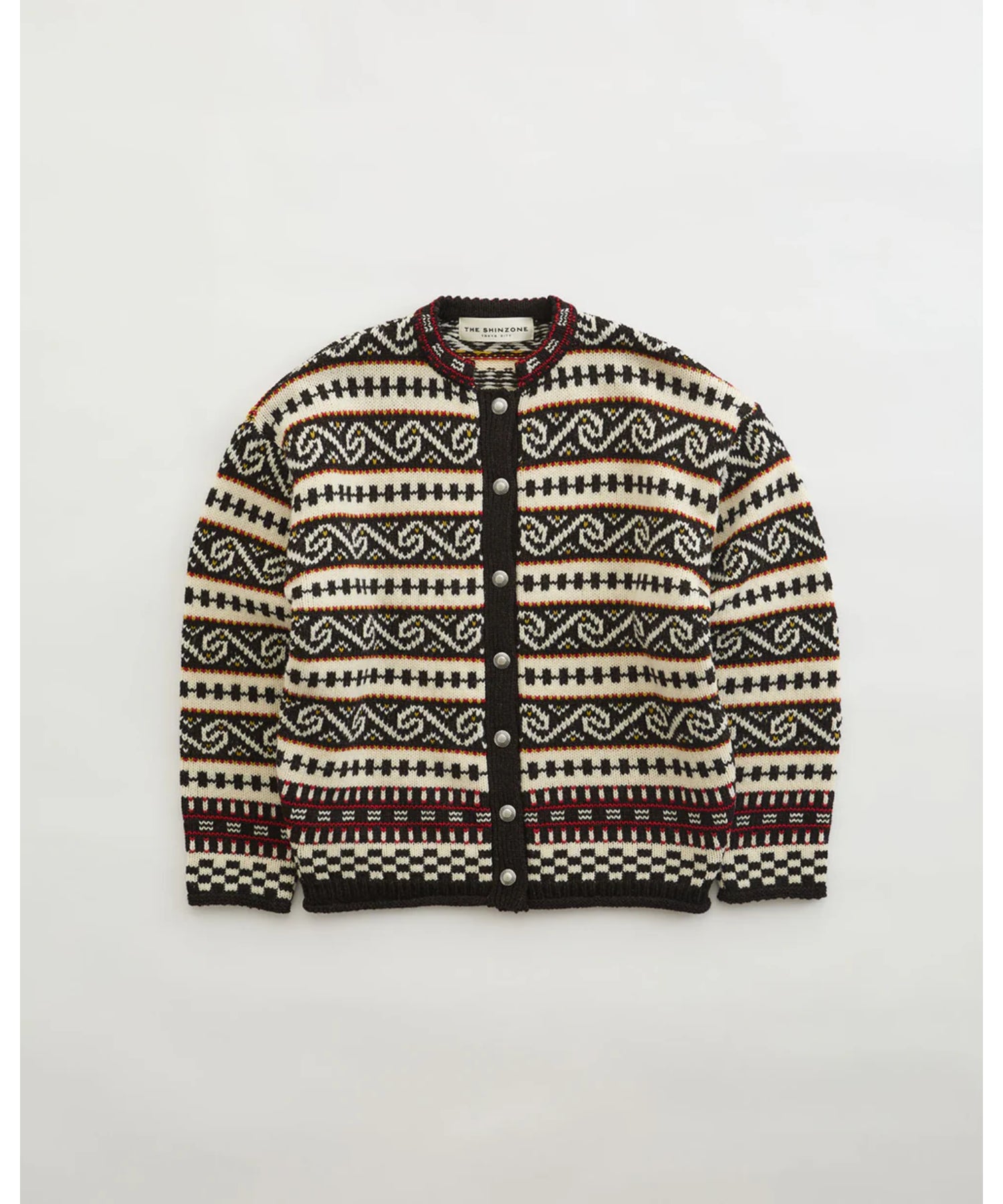 FAIR ISLE KNIT CARDIGAN