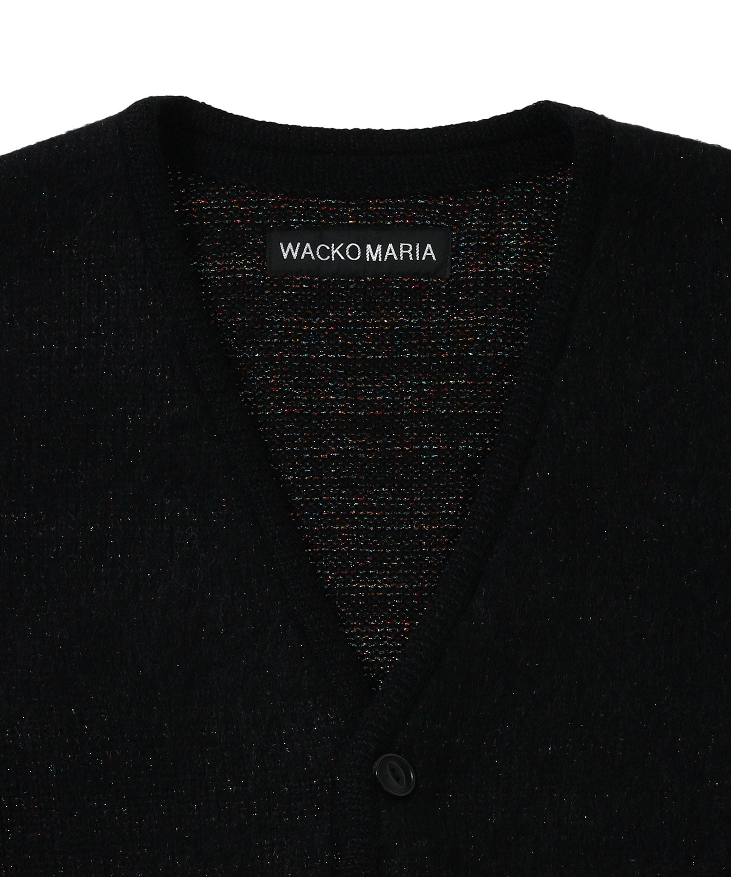 GLITTER MOHAIR KNIT CARDIGAN
