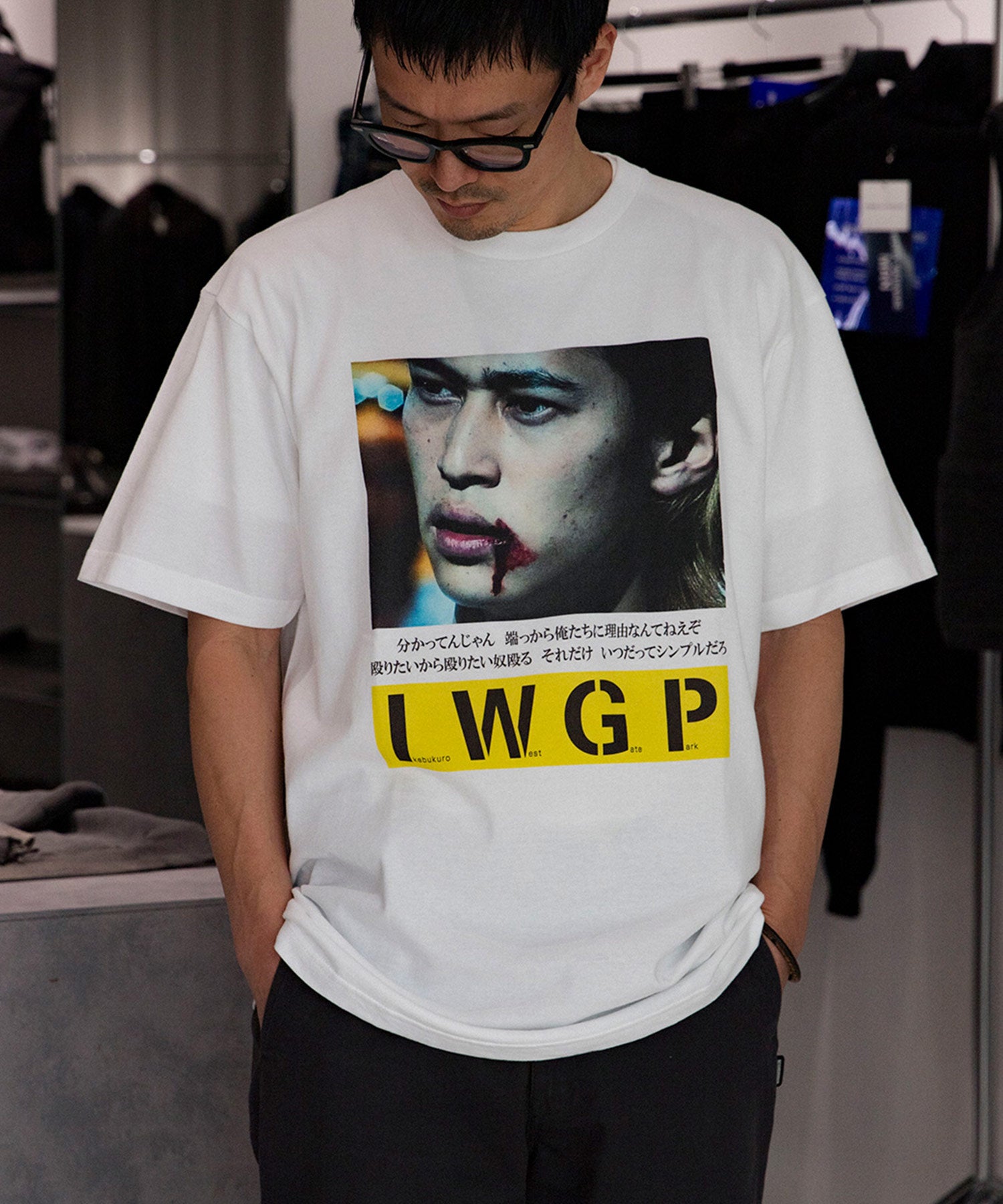 PHOTO MESSAGE TEE "分かってんじゃん"