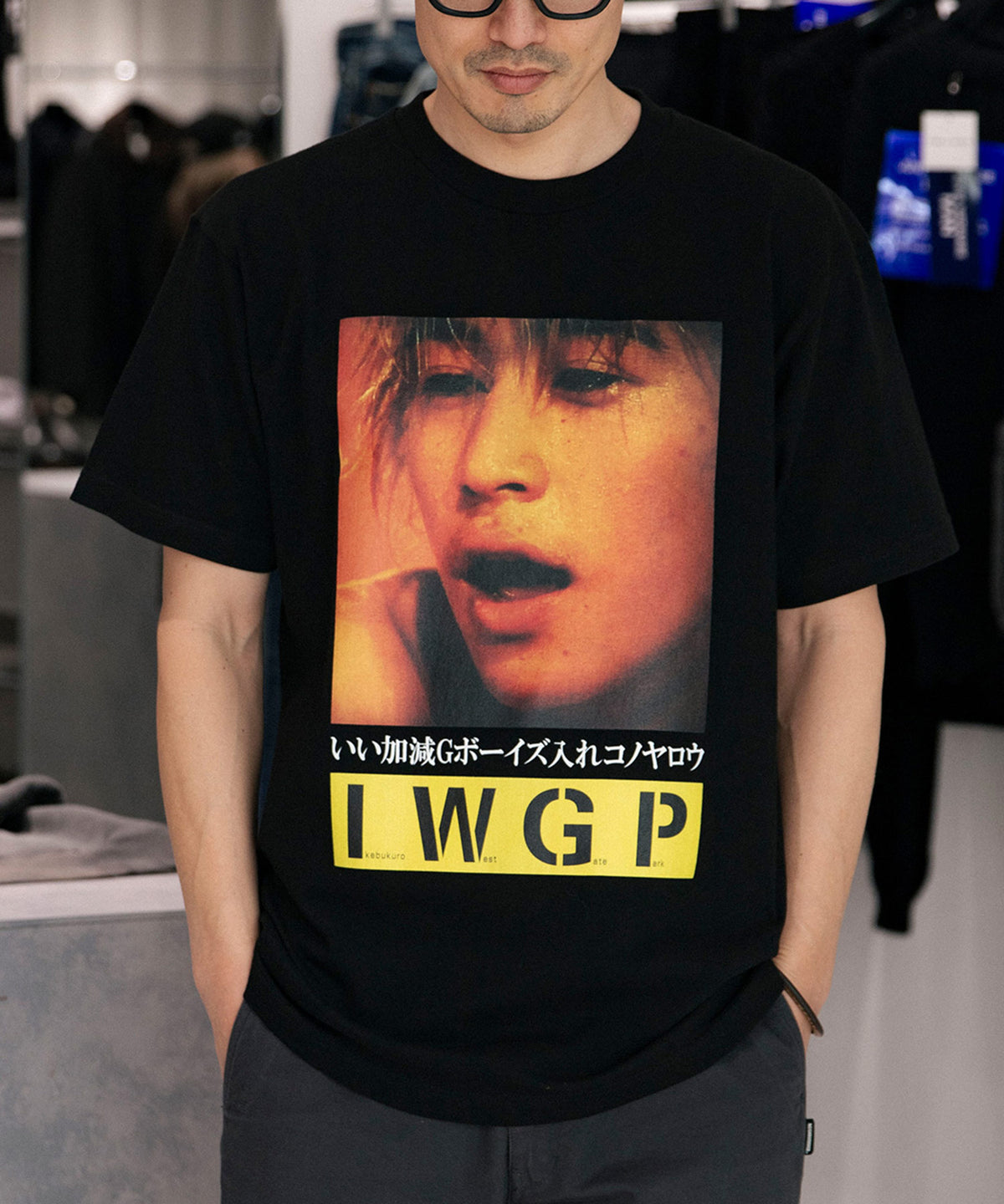 PHOTO MESSAGE TEE "Gボーイズ入れコノヤロウ"