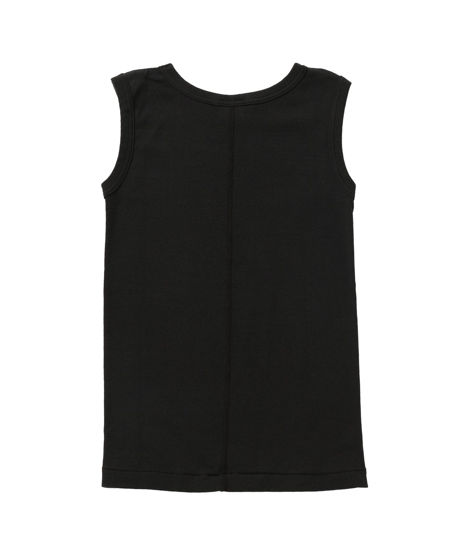 CIRCULAR RIB SLEEVELESS