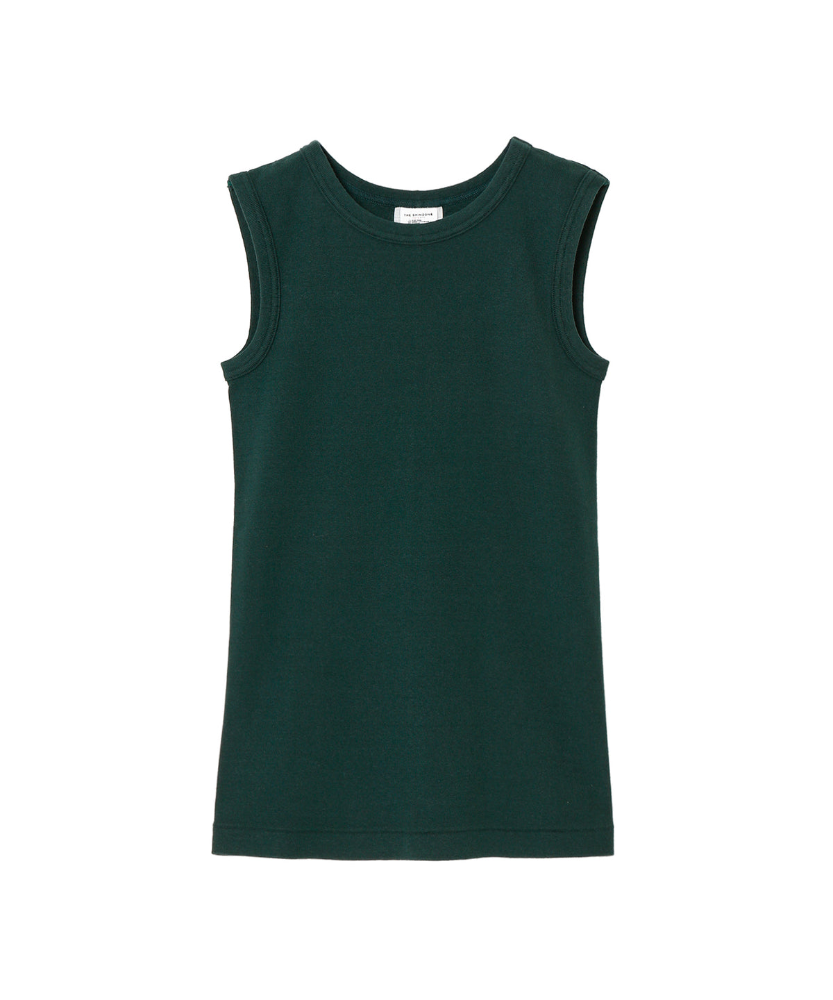 CIRCULAR RIB SLEEVELESS