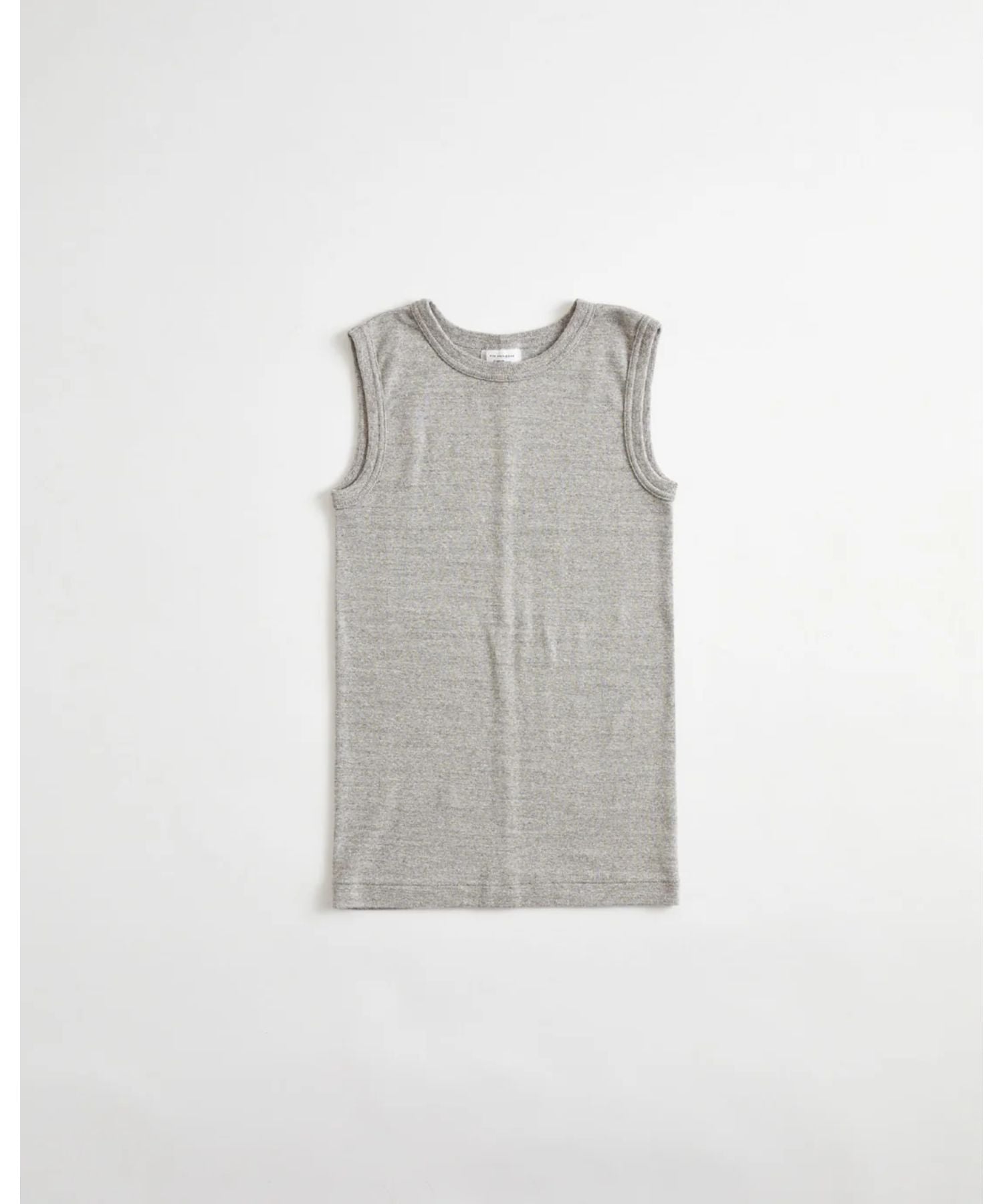 CIRCULAR RIB SLEEVELESS