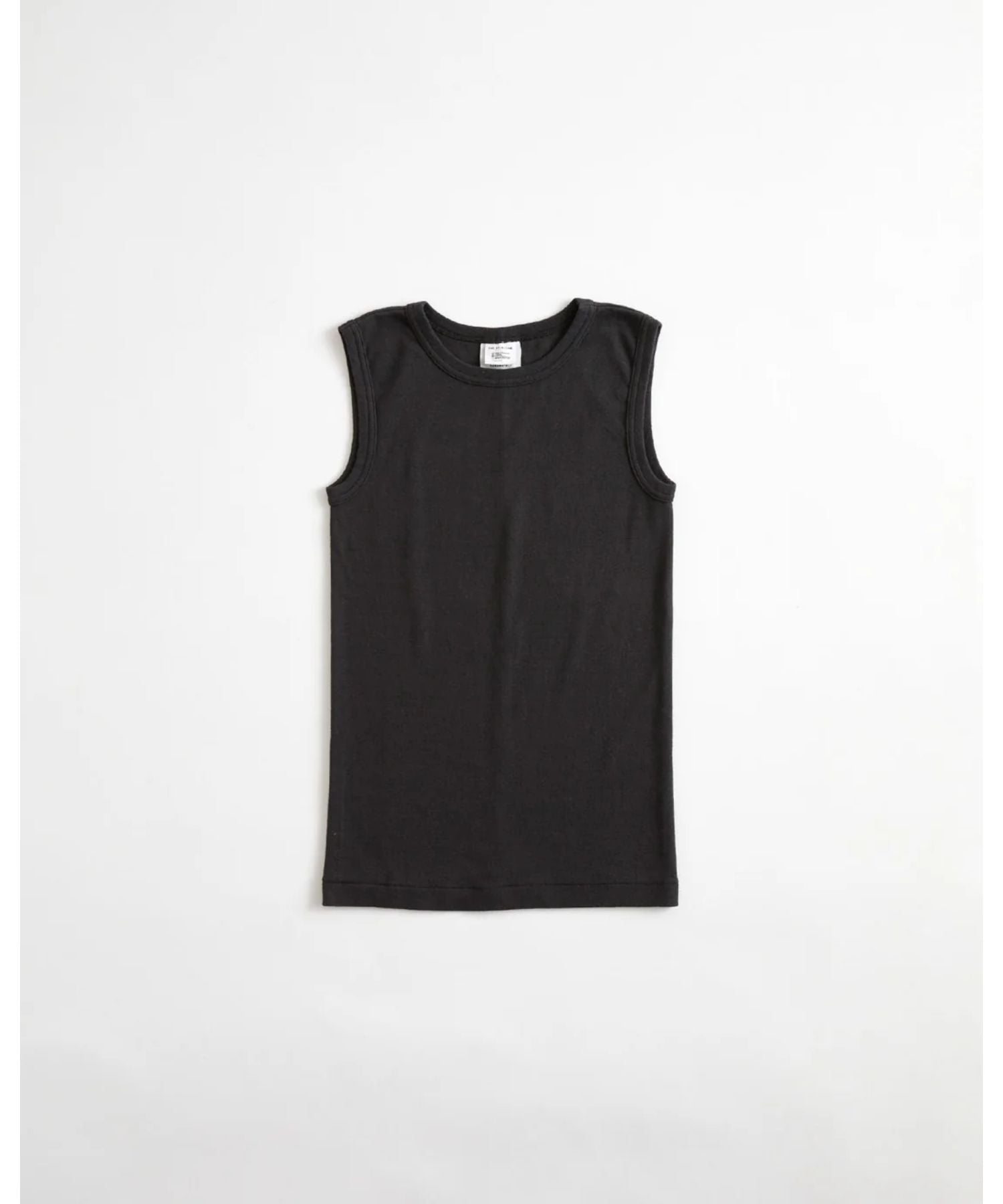 CIRCULAR RIB SLEEVELESS