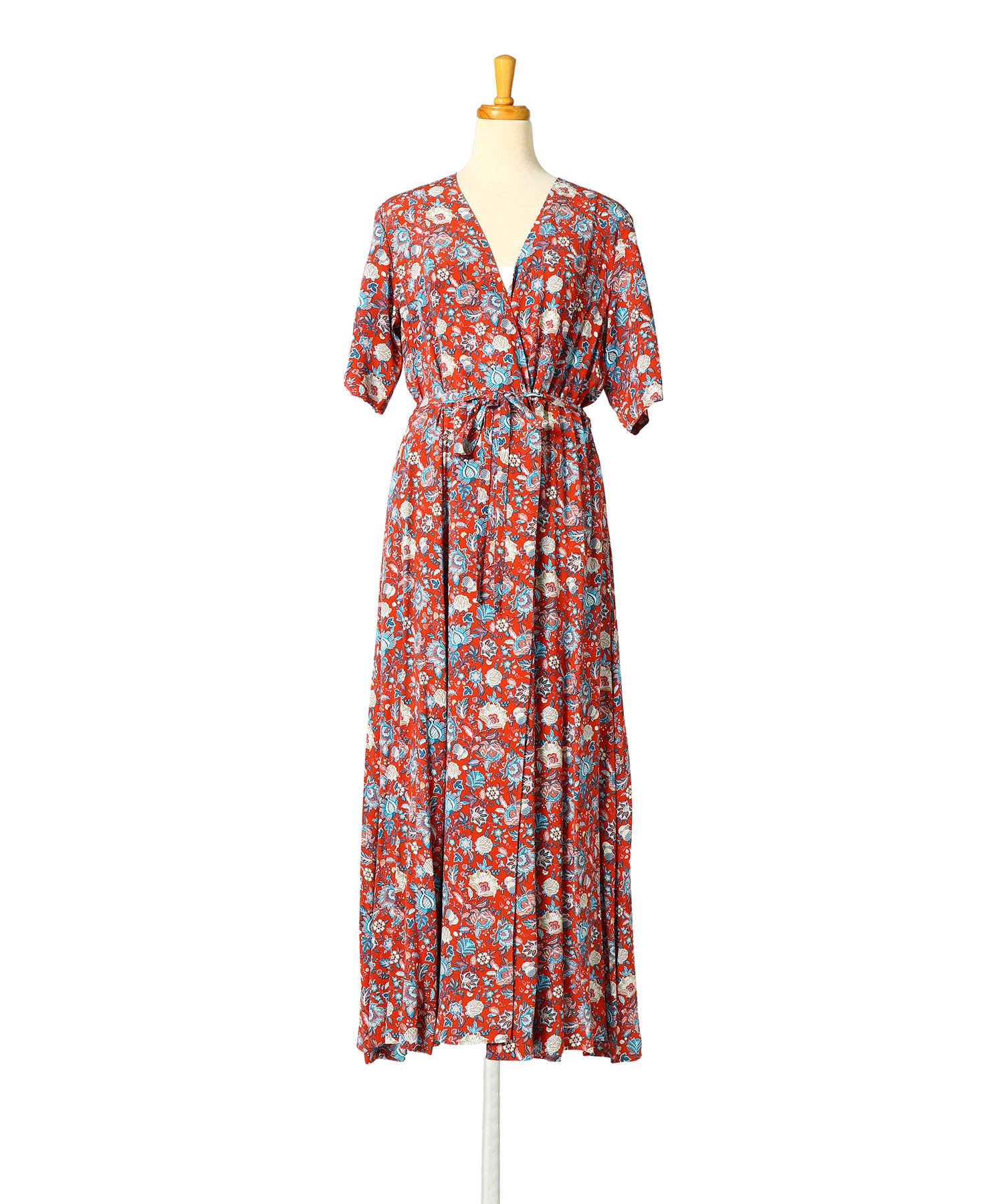 ORIENTAL FLOWER CACHECOEUR DRESS