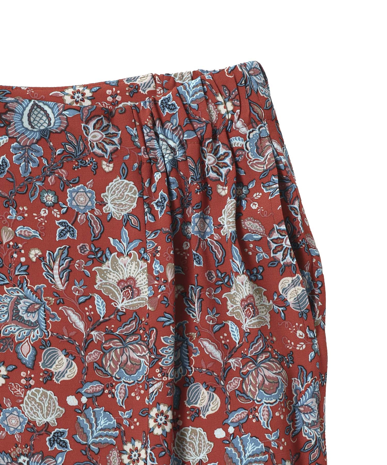 ORIENTAL FLOWER MERMAID SKIRT