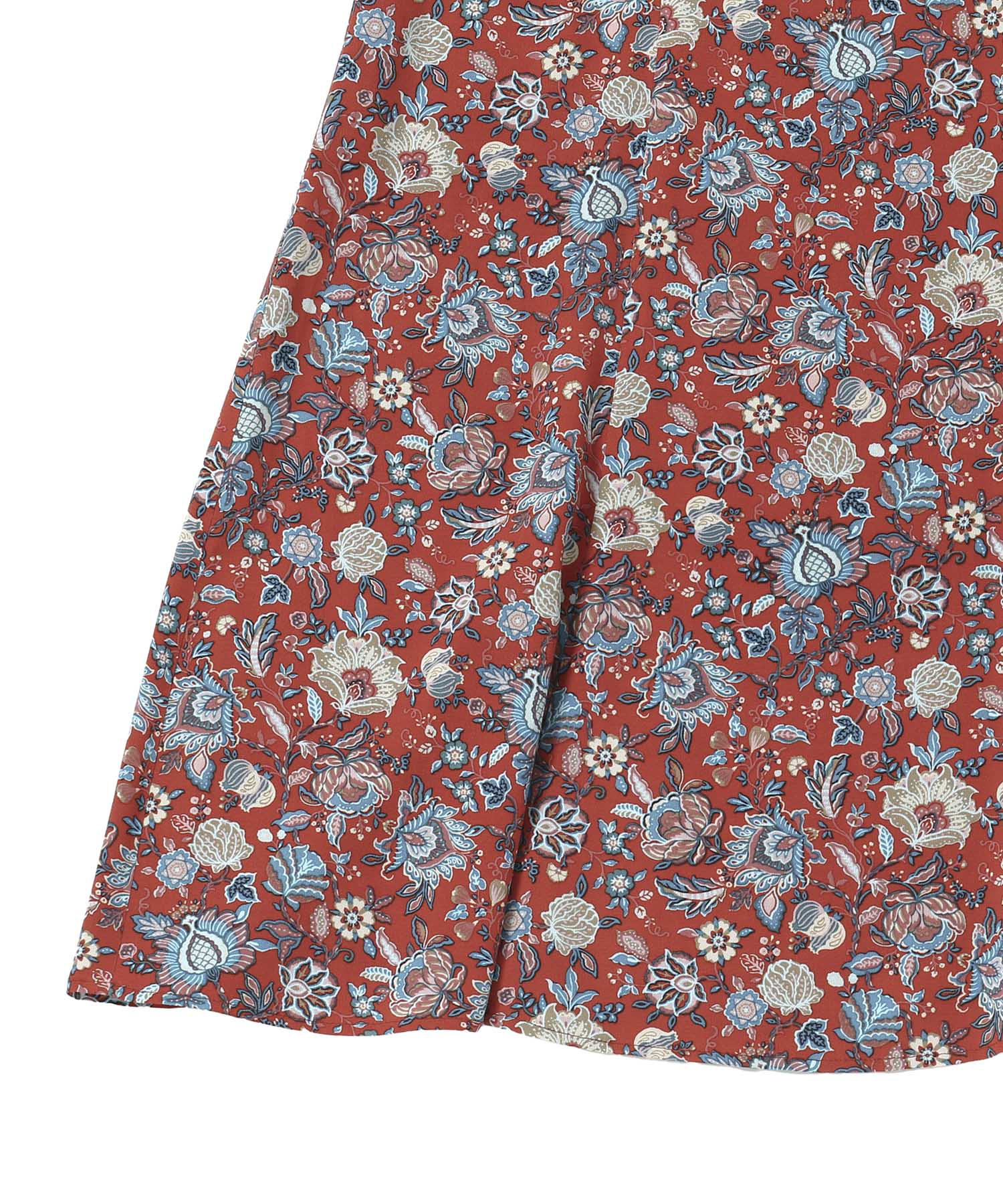 ORIENTAL FLOWER MERMAID SKIRT