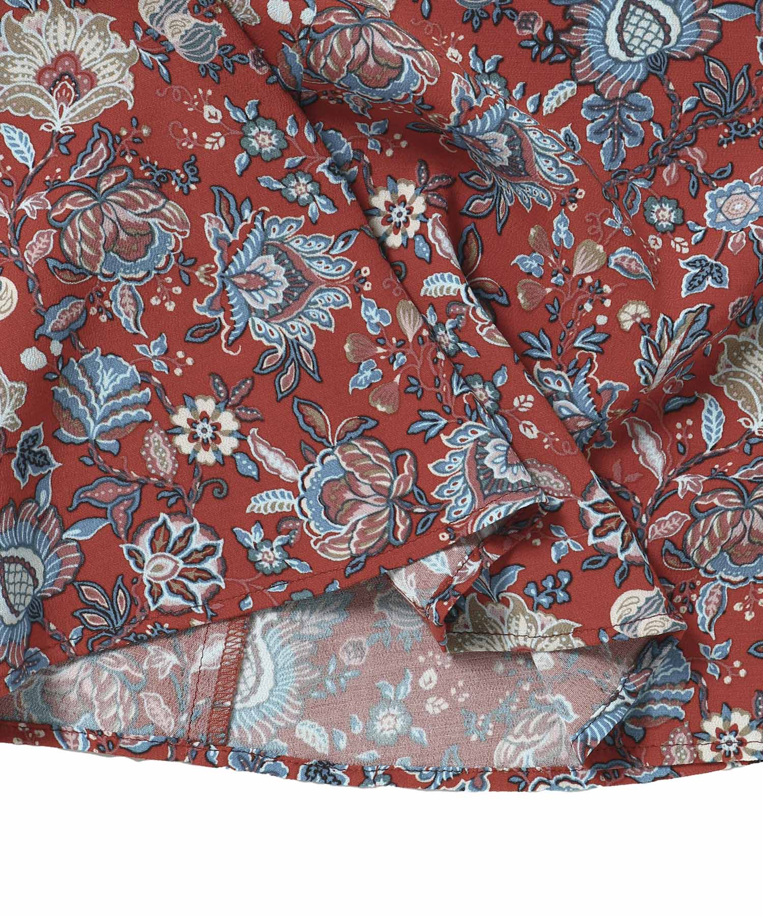 ORIENTAL FLOWER MERMAID SKIRT