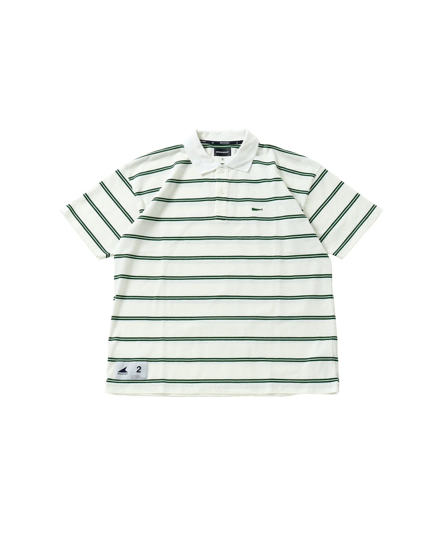 CACHALOT STRIPE POLO SS - DESCENDANT (ディセンダント) - tops