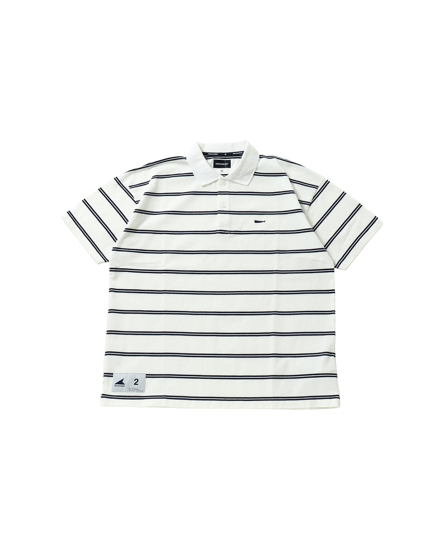 CACHALOT STRIPE POLO SS