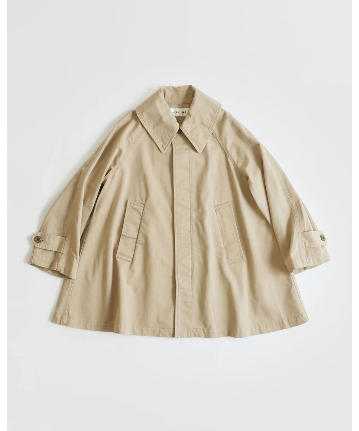COTTON TENT COAT