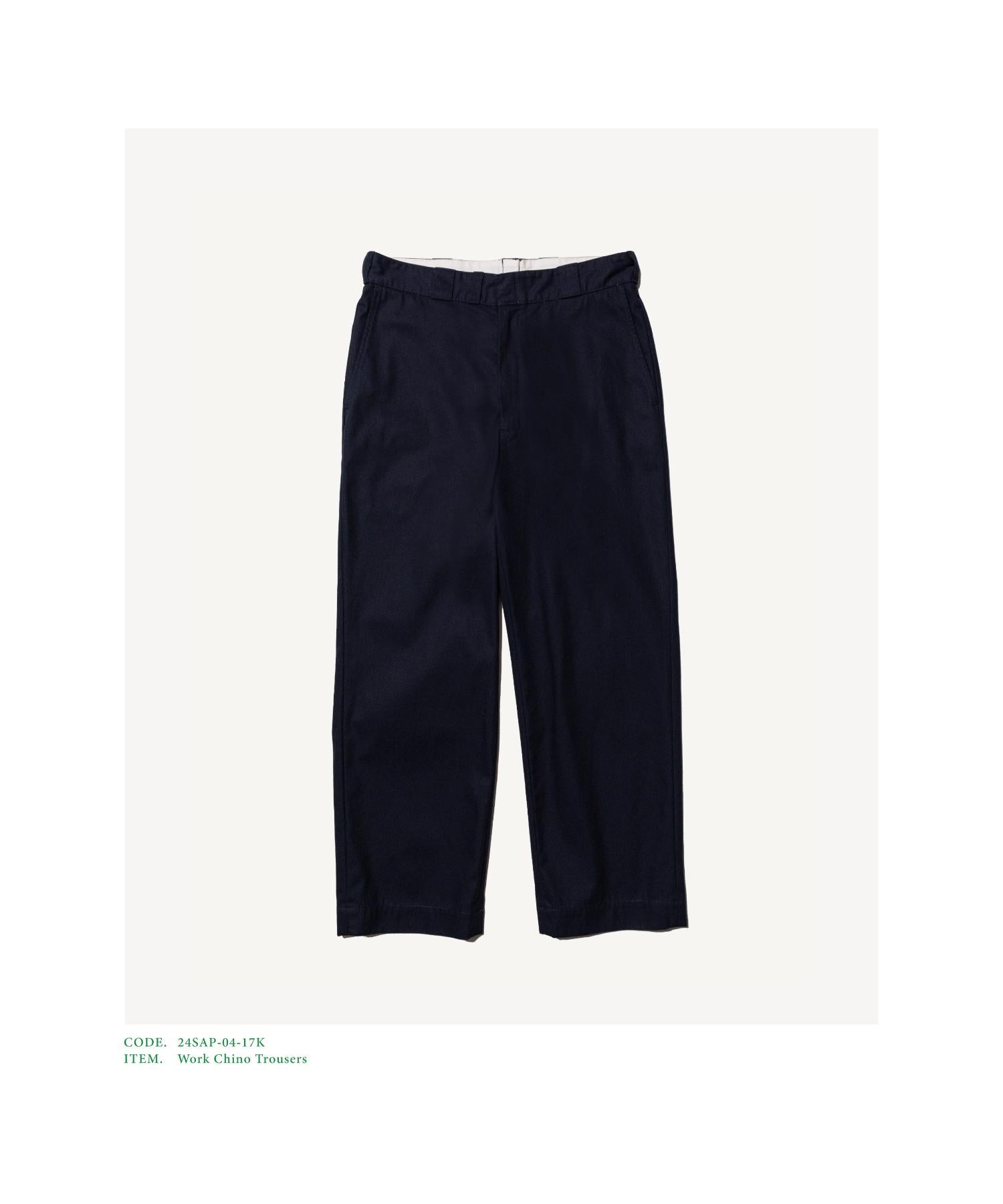 Work Chino Trousers - A.PRESSE (アプレッセ) - bottom (ボトムス ...