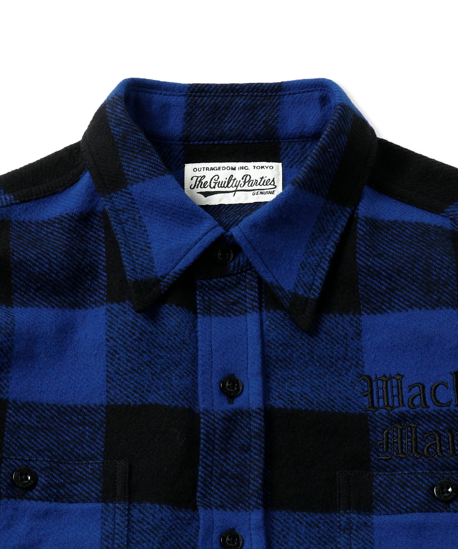 BLOCK CHECK FLANNEL SHIRT
