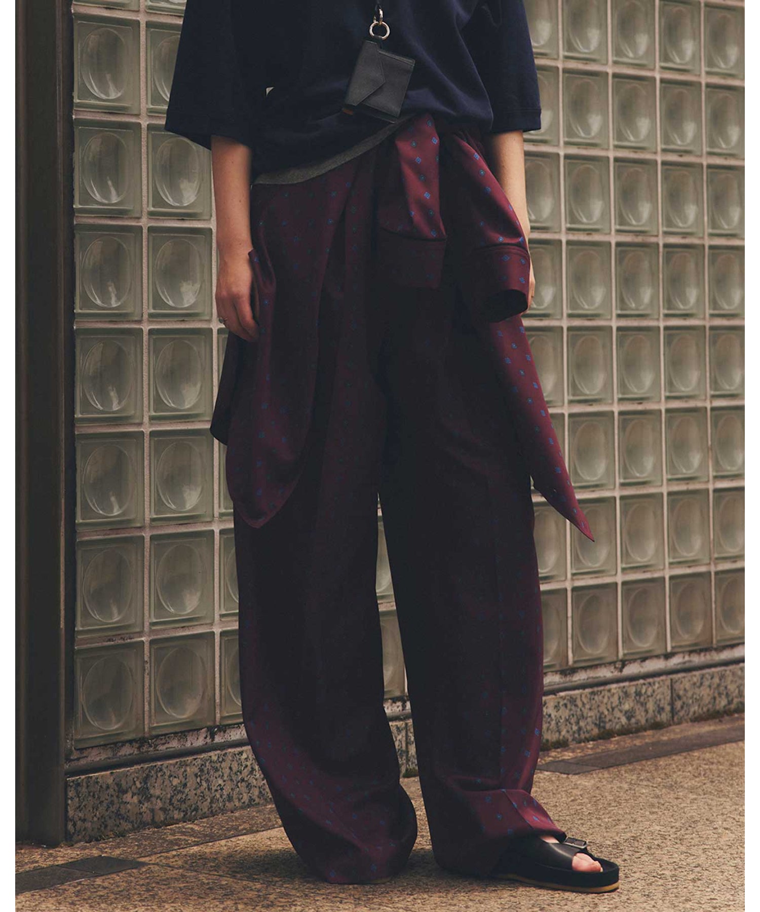サイズL 超美品 DAN M-47 Insideout Trousers ハズム サイズL 超美品 DAN M-47 Insideout Trousers ハズム メンズ