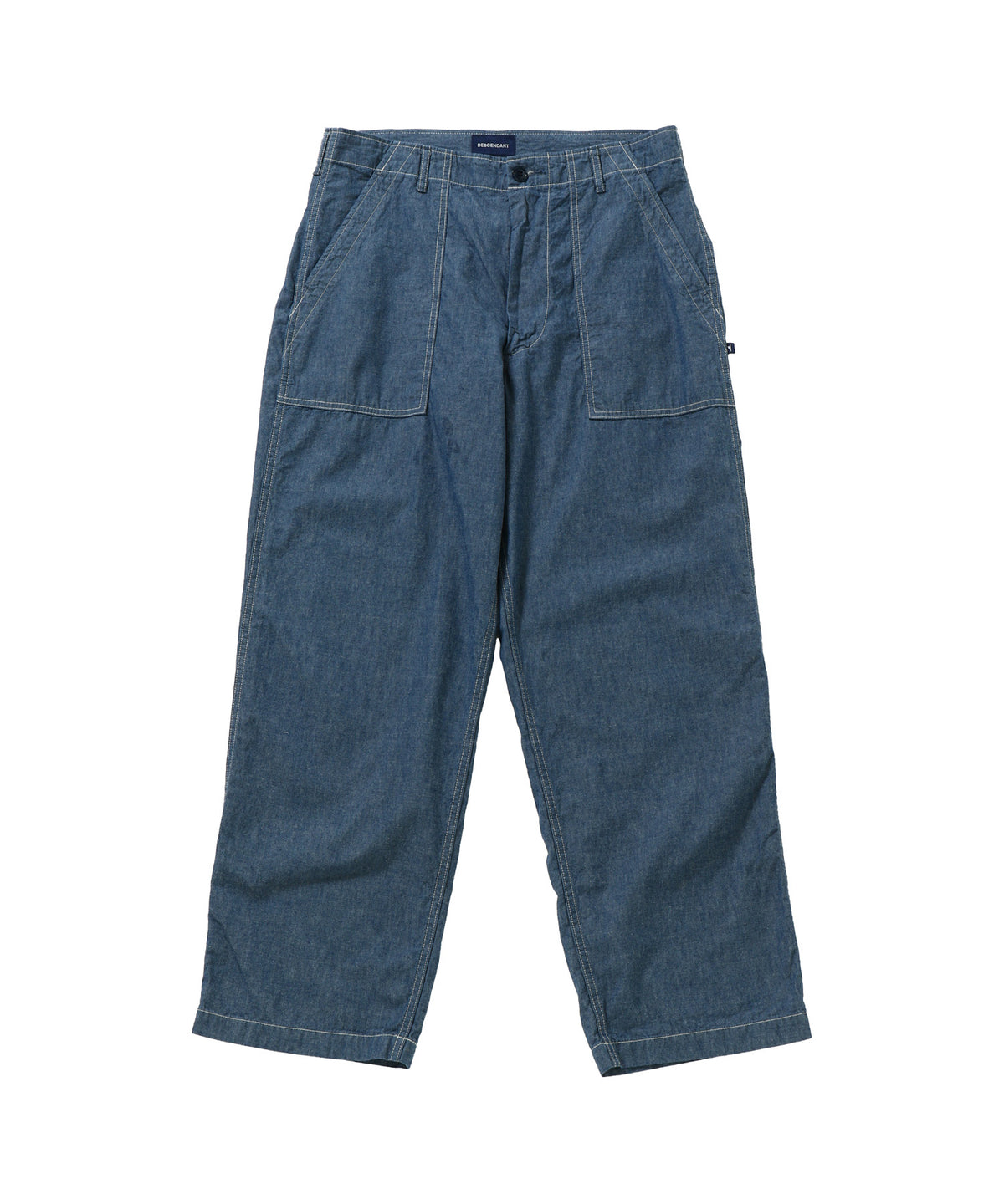 BAKER CHAMBRAY TROUSERS
