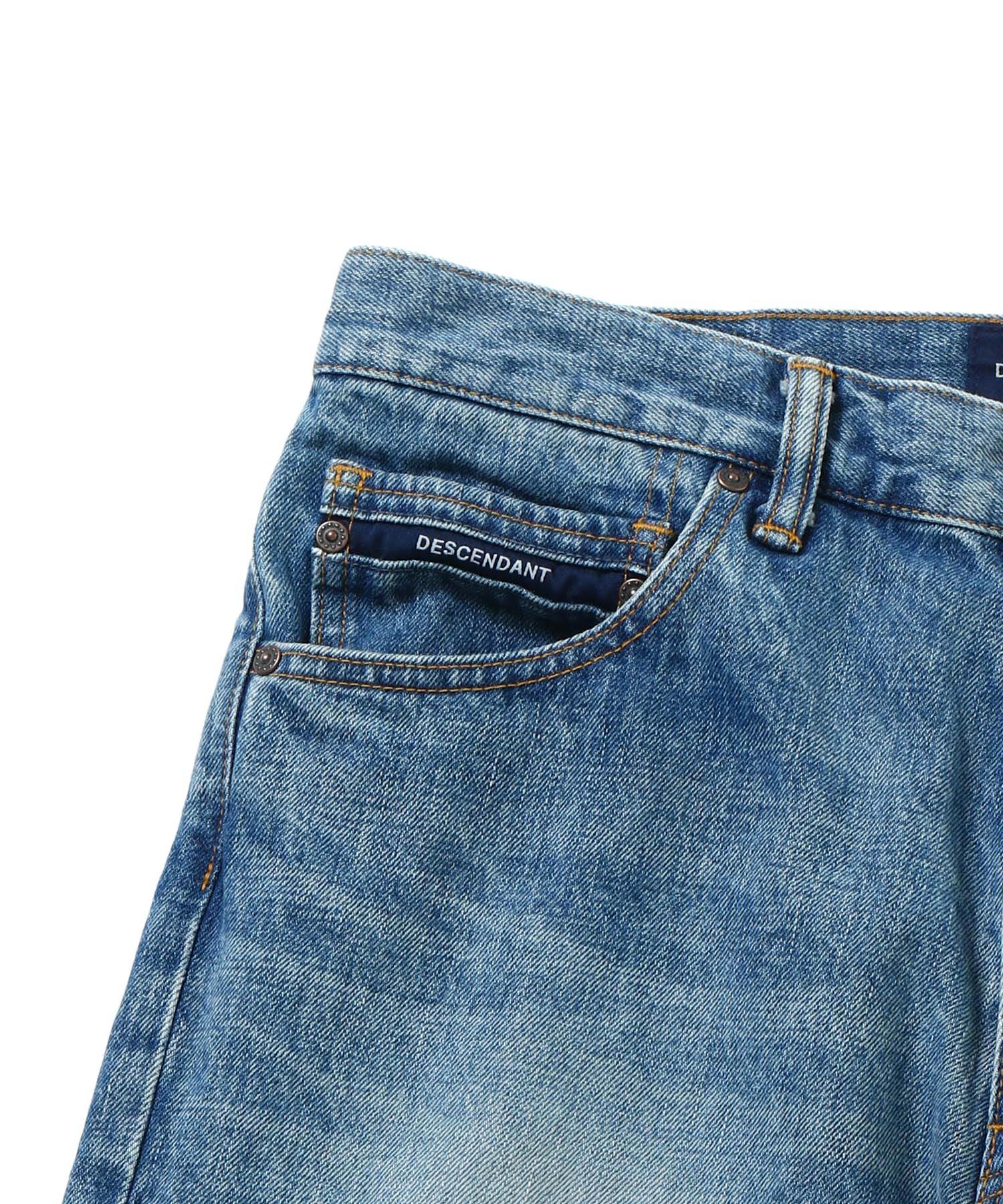 1995 DENIM TROUSERS BUGGY HARD WASH