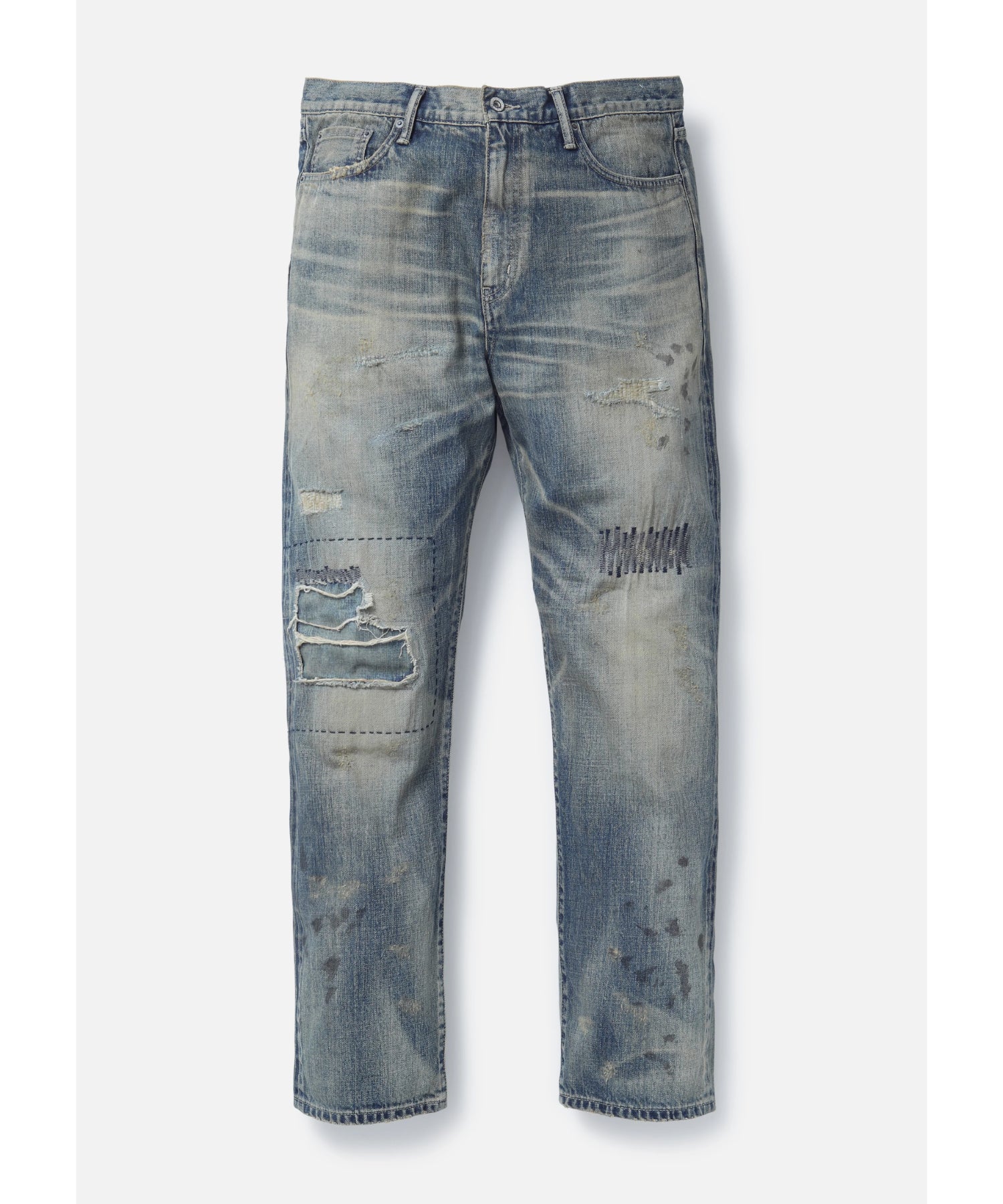 SAVAGE DENIM DP MID PANTS