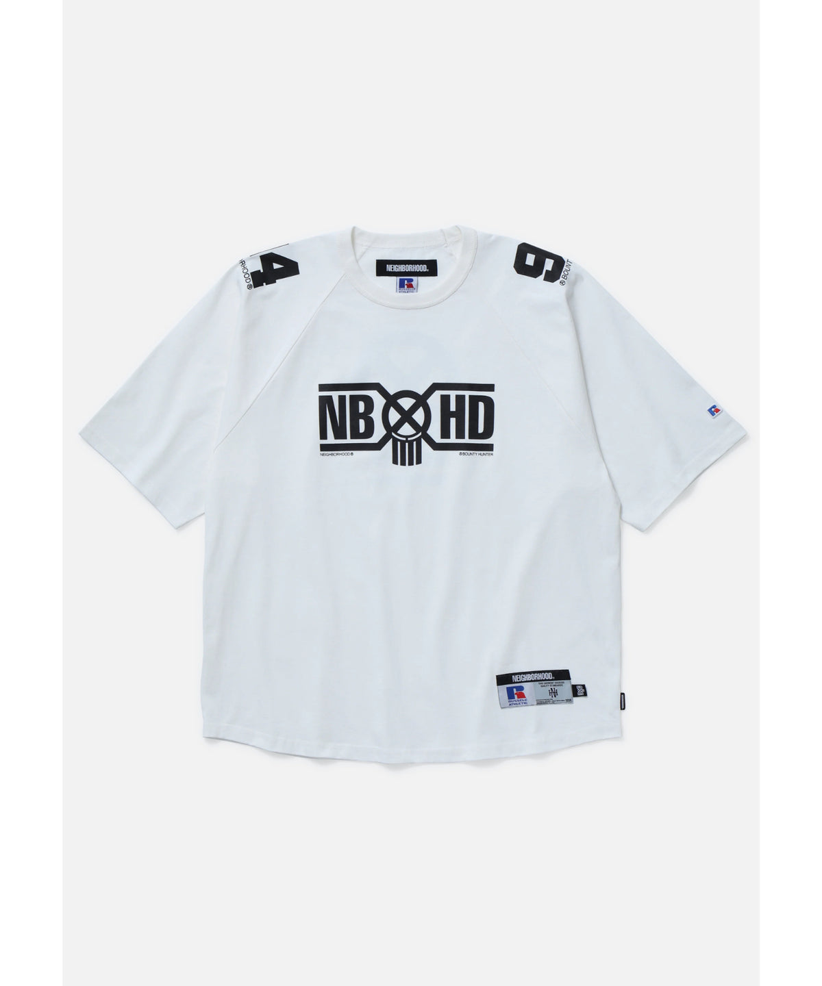 NH X BOUNTY HUNTER X RUSSELL ATHLETIC . CREWNECK SS
