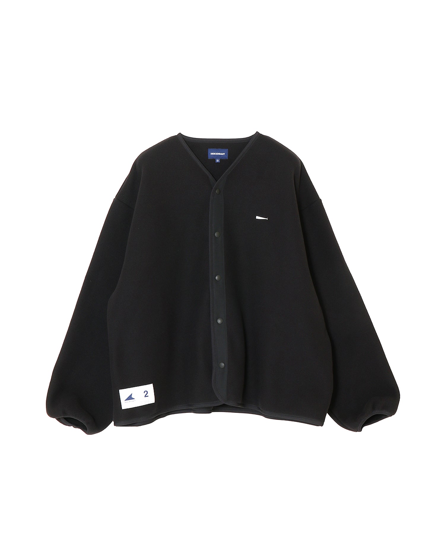 DESCENDANT NOT FLEECE CARDIGAN ディセンダント KNOT FLEECE CARDIGAN - DESCENDANT (ディセンダント) - tops