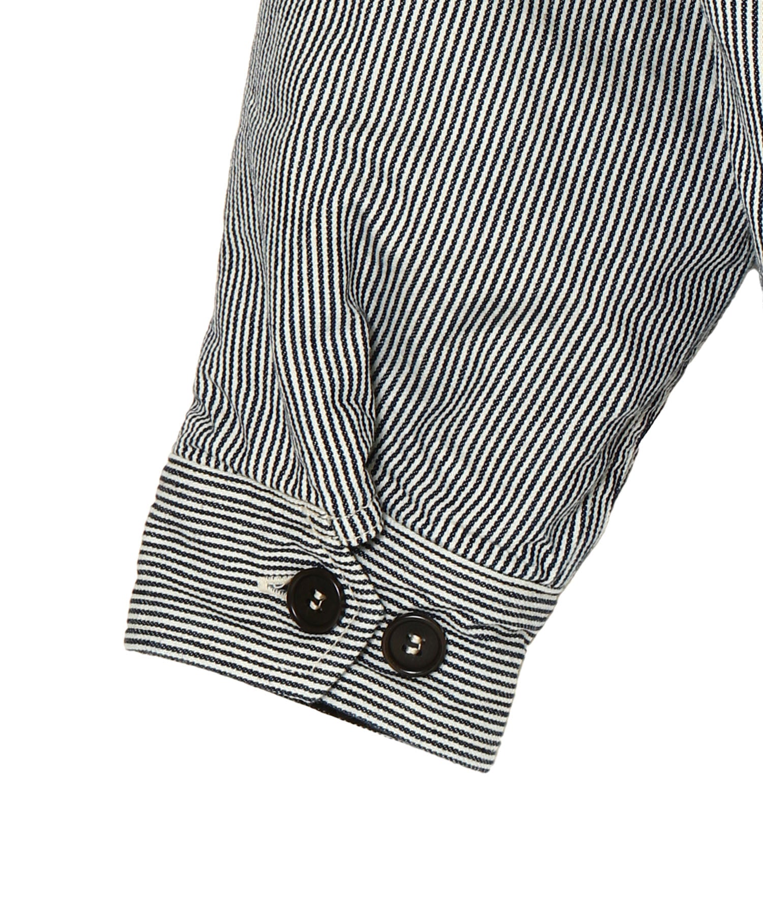CRA90 HICKORY STRIPE JACKET POST O'ALLS
